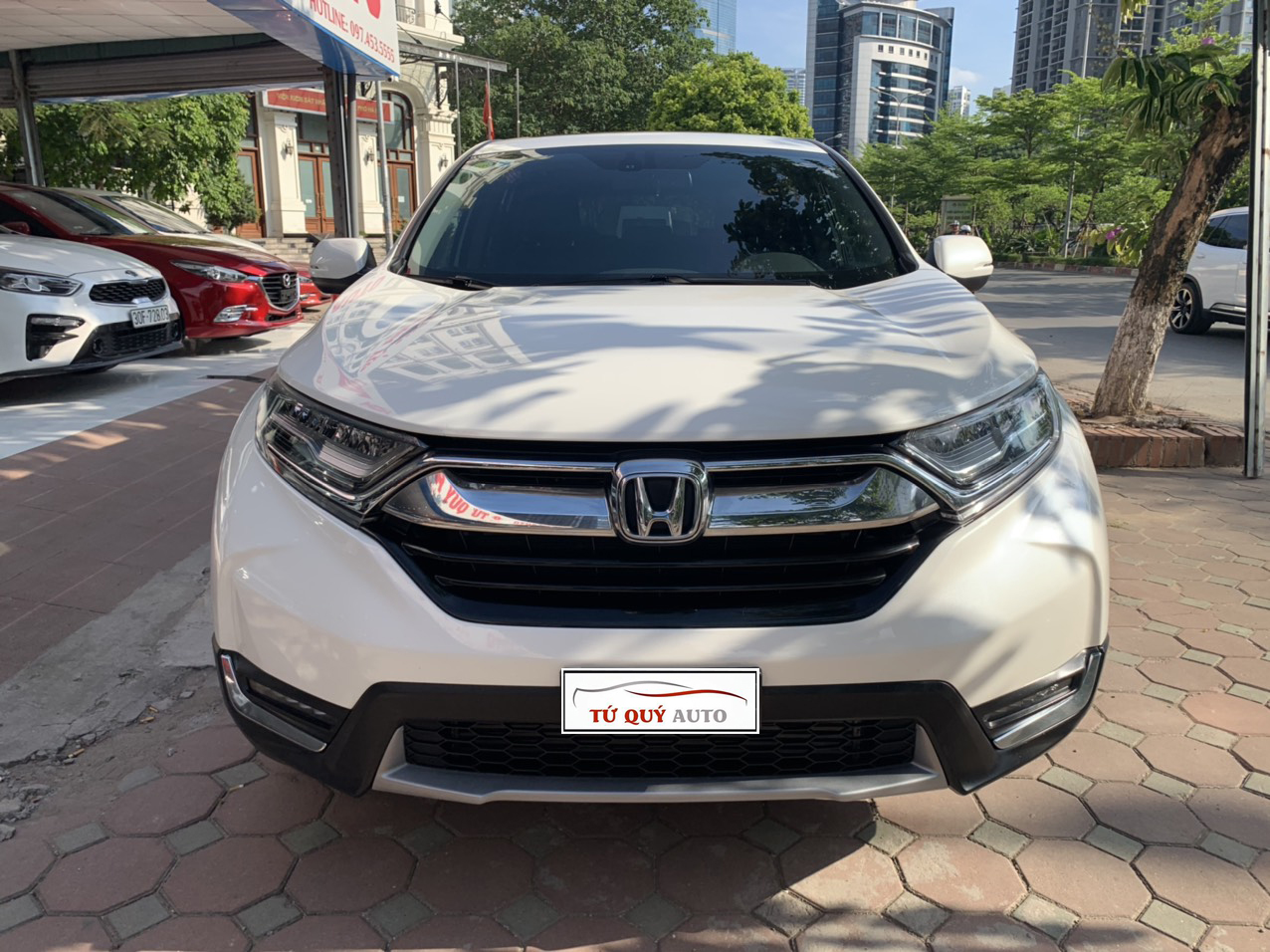 Xe Honda CRV 1.5 Turbo 2018 - Trắng