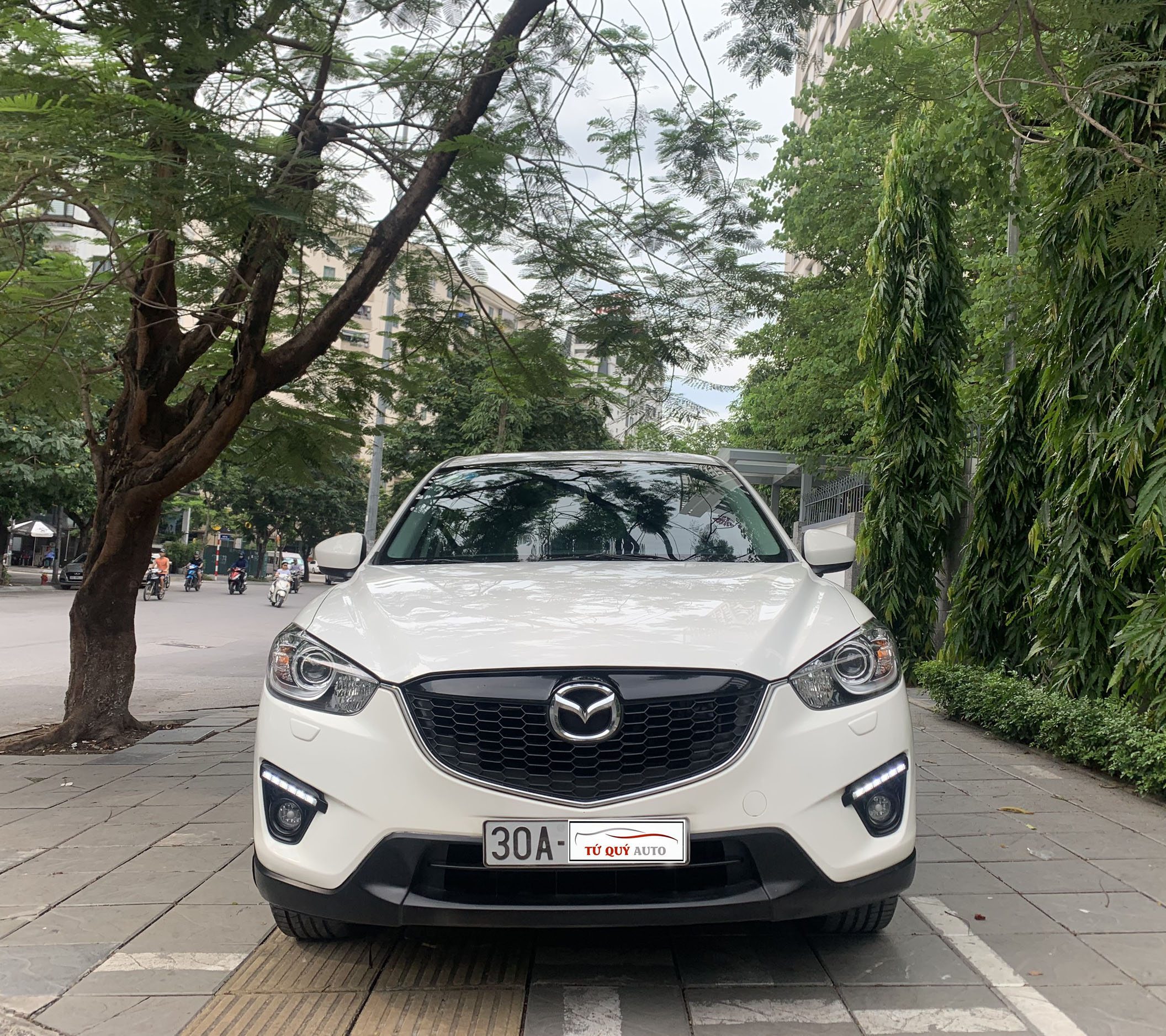 Xe Mazda CX5 2.0AT 2014 - Trắng