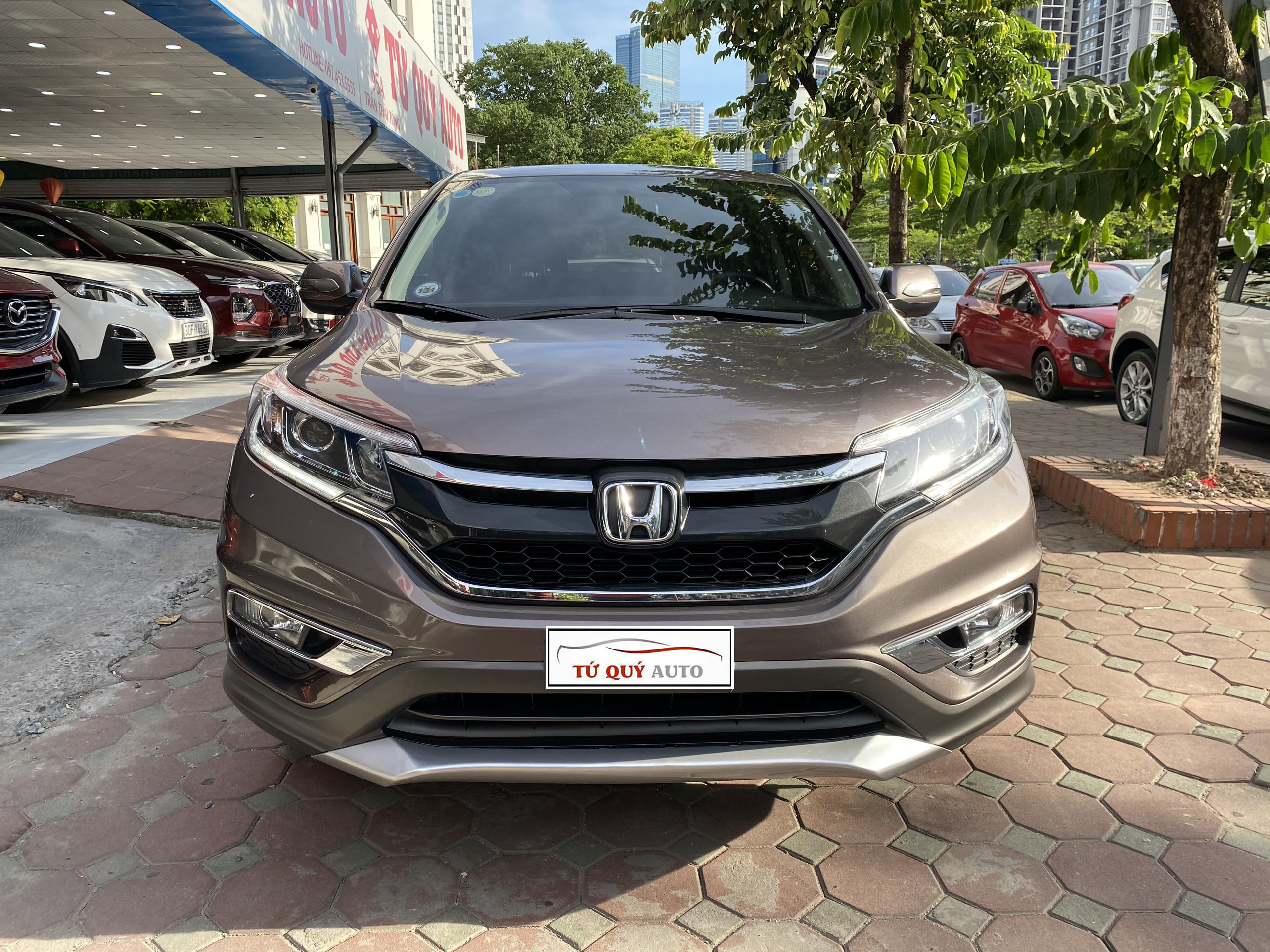 Xe Honda CRV 2.4AT 2015 - Nâu