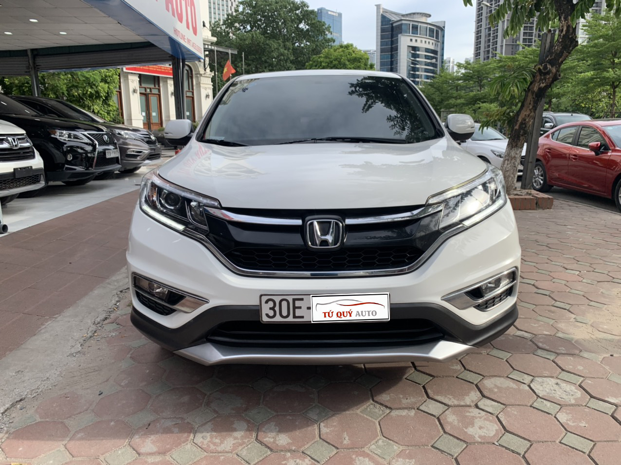 Xe Honda CRV 2.4AT 2015 - Trắng