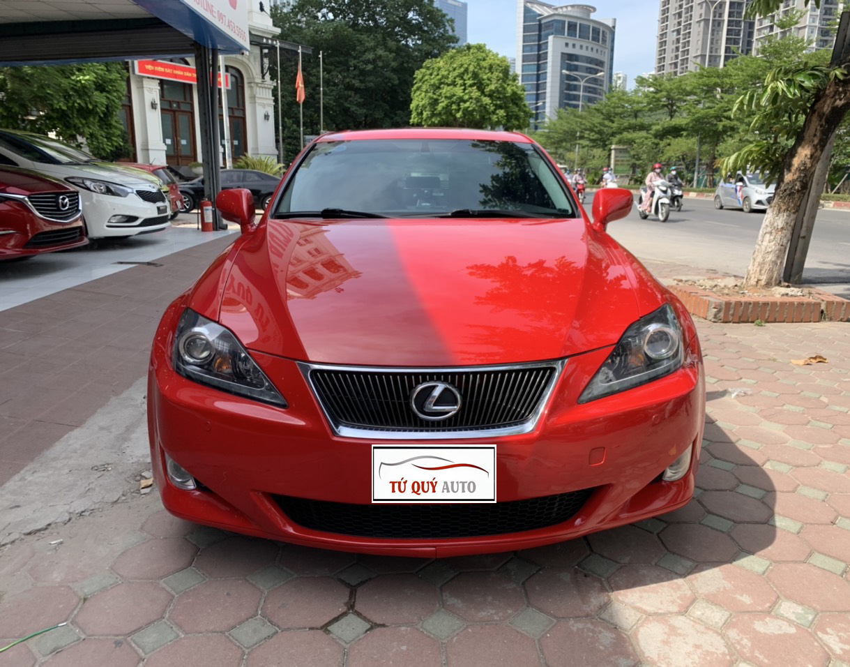 Xe Lexus IS 250 2.5AT 2007 - Đỏ