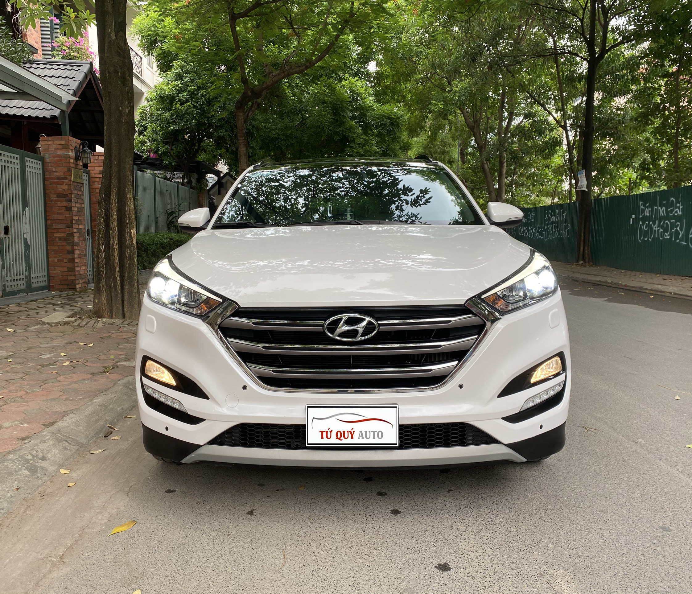 Xe Hyundai Tucson 1.6 Turbo 2018 - Trắng