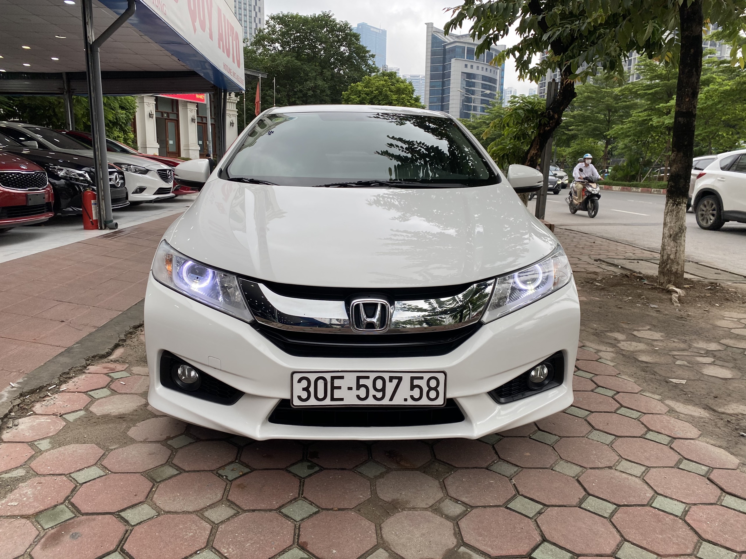 Xe Honda City 1.5CVT 2016 - Trắng