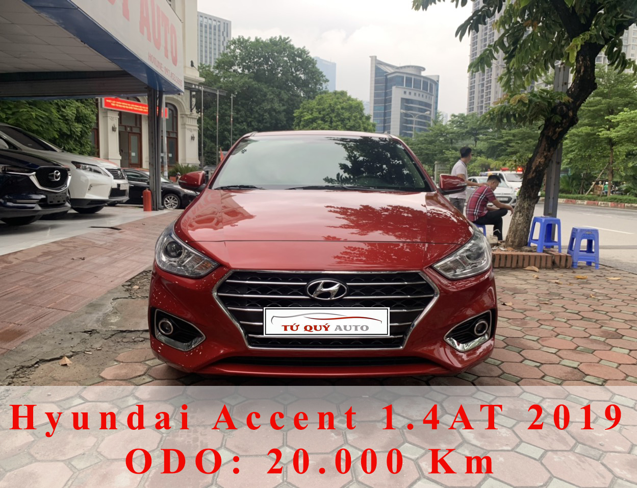 Xe Hyundai Accent 1.4AT 2019 - Đỏ Tiêu Chuẩn