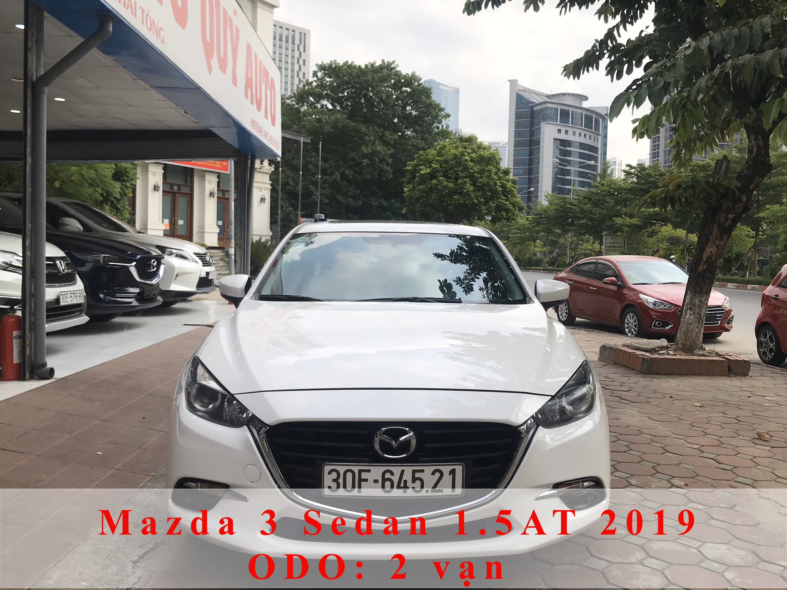 Xe Mazda 3 1.5L Luxury 2019 - Trắng