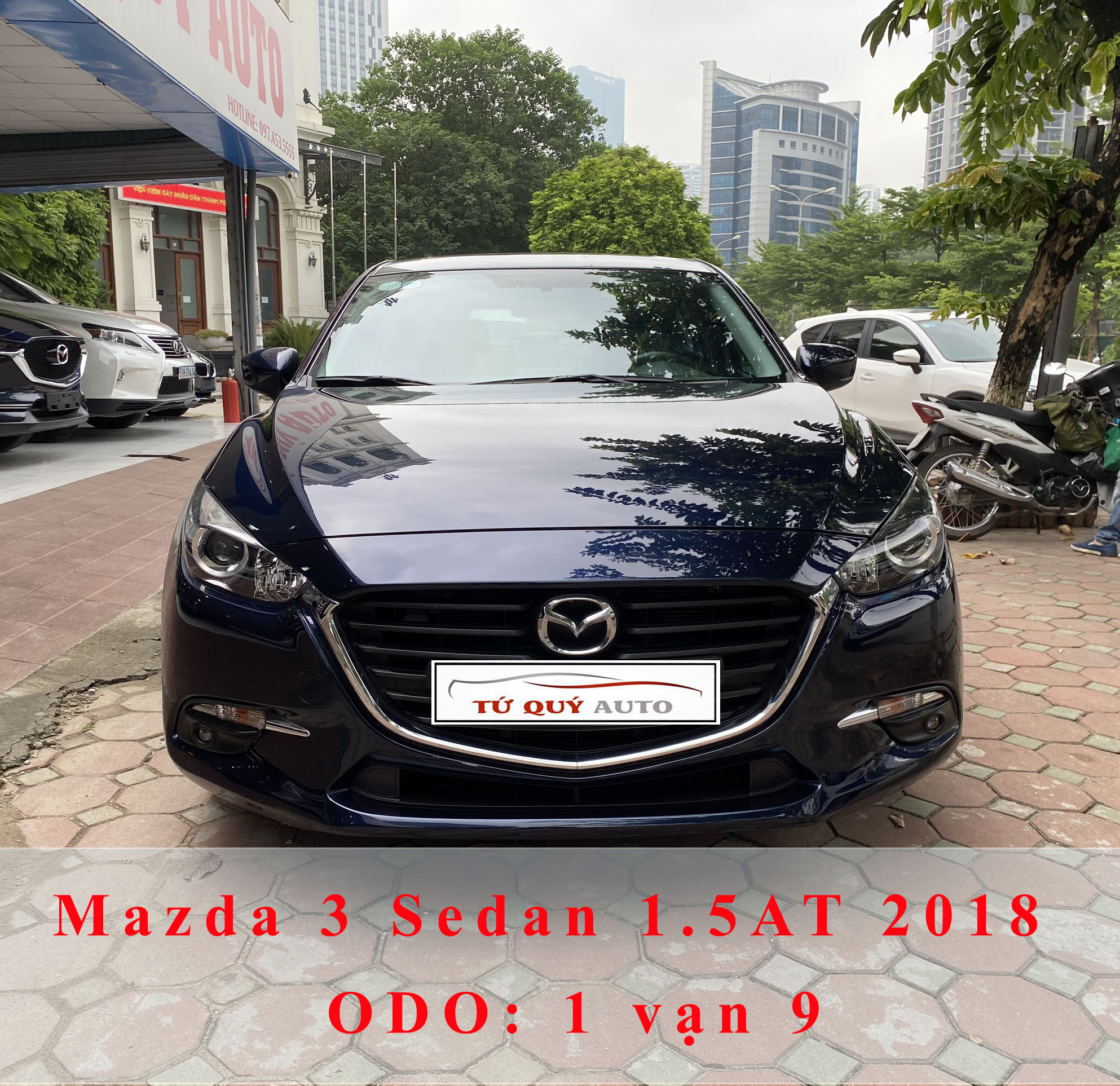 Xe Mazda 3 Sedan 1.5AT 2018 - Xanh Đen