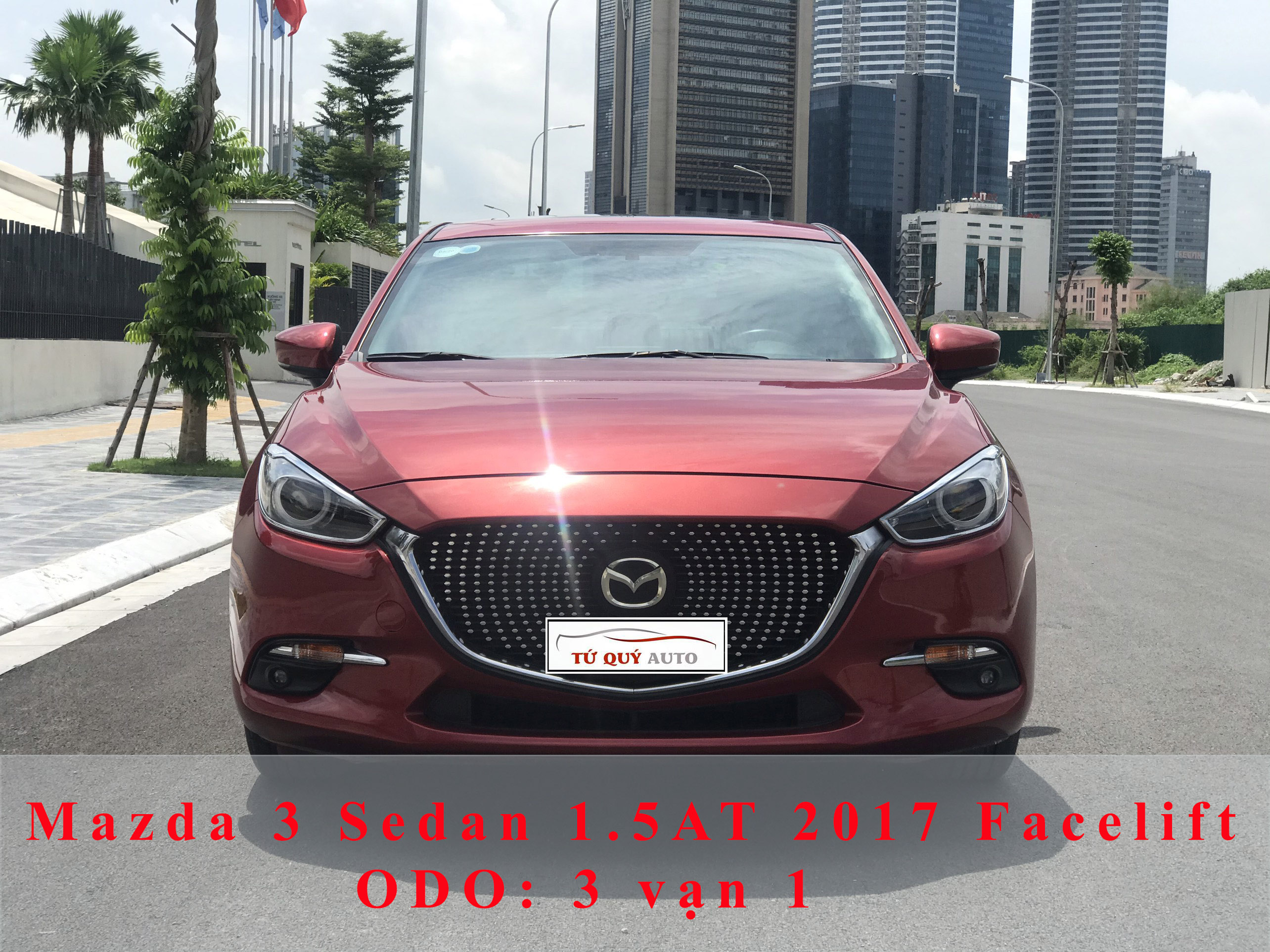 Xe Mazda 3 Sedan 1.5AT 2017 - Facelift Đỏ