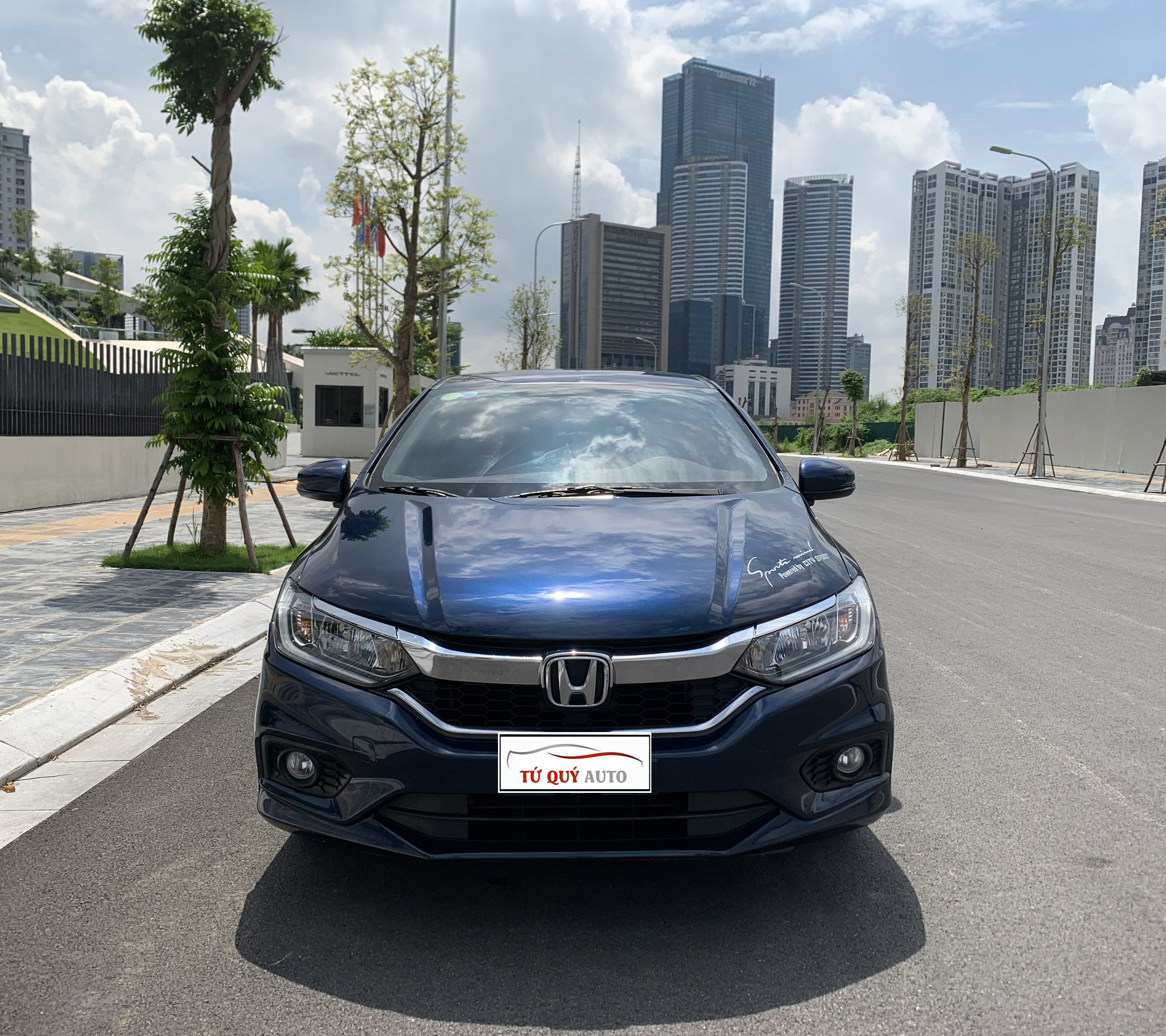 Xe Honda City 1.5CVT 2018 - Xanh Đen