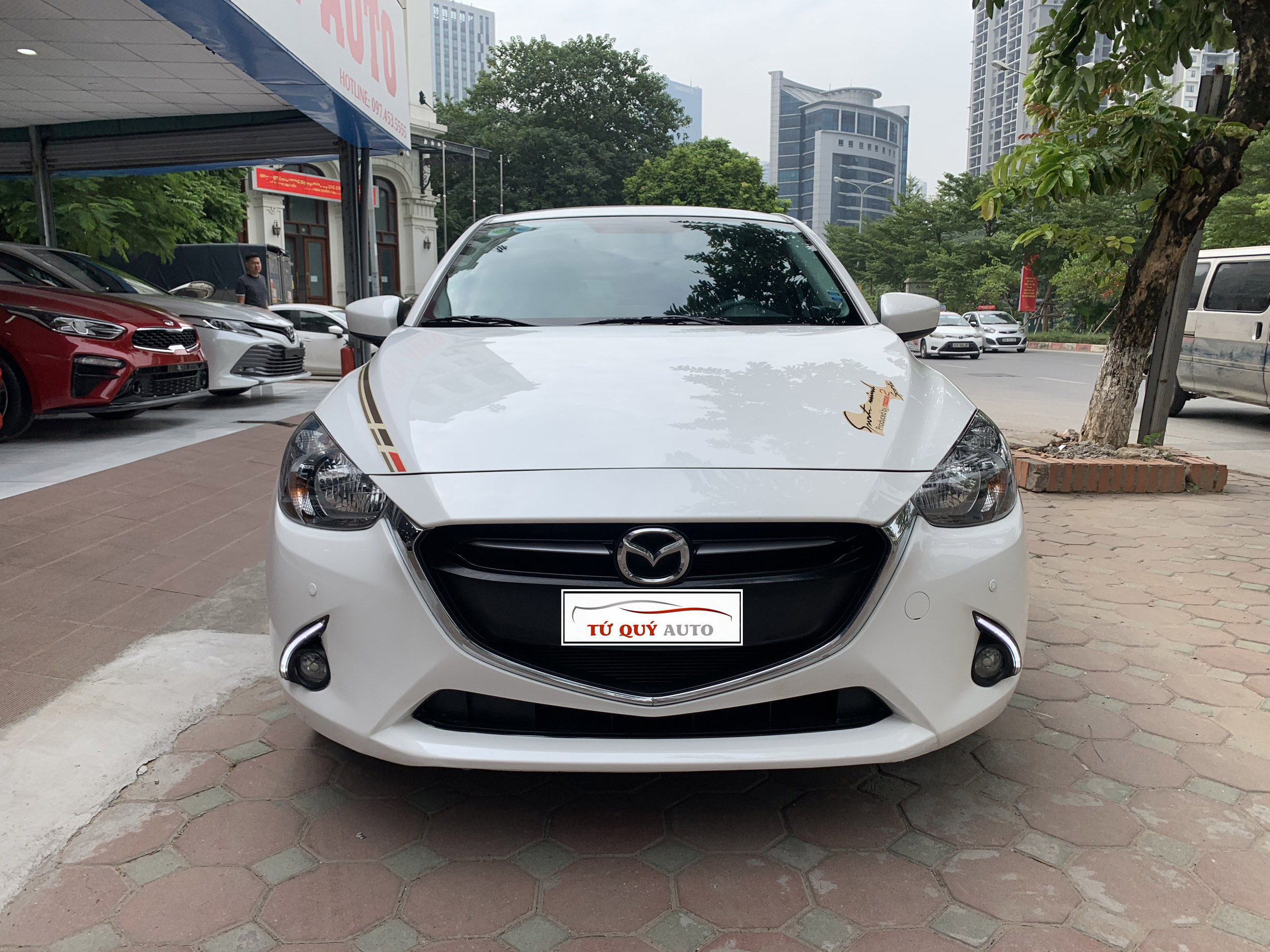 Xe Mazda 2 1.5AT 2016 - Trắng