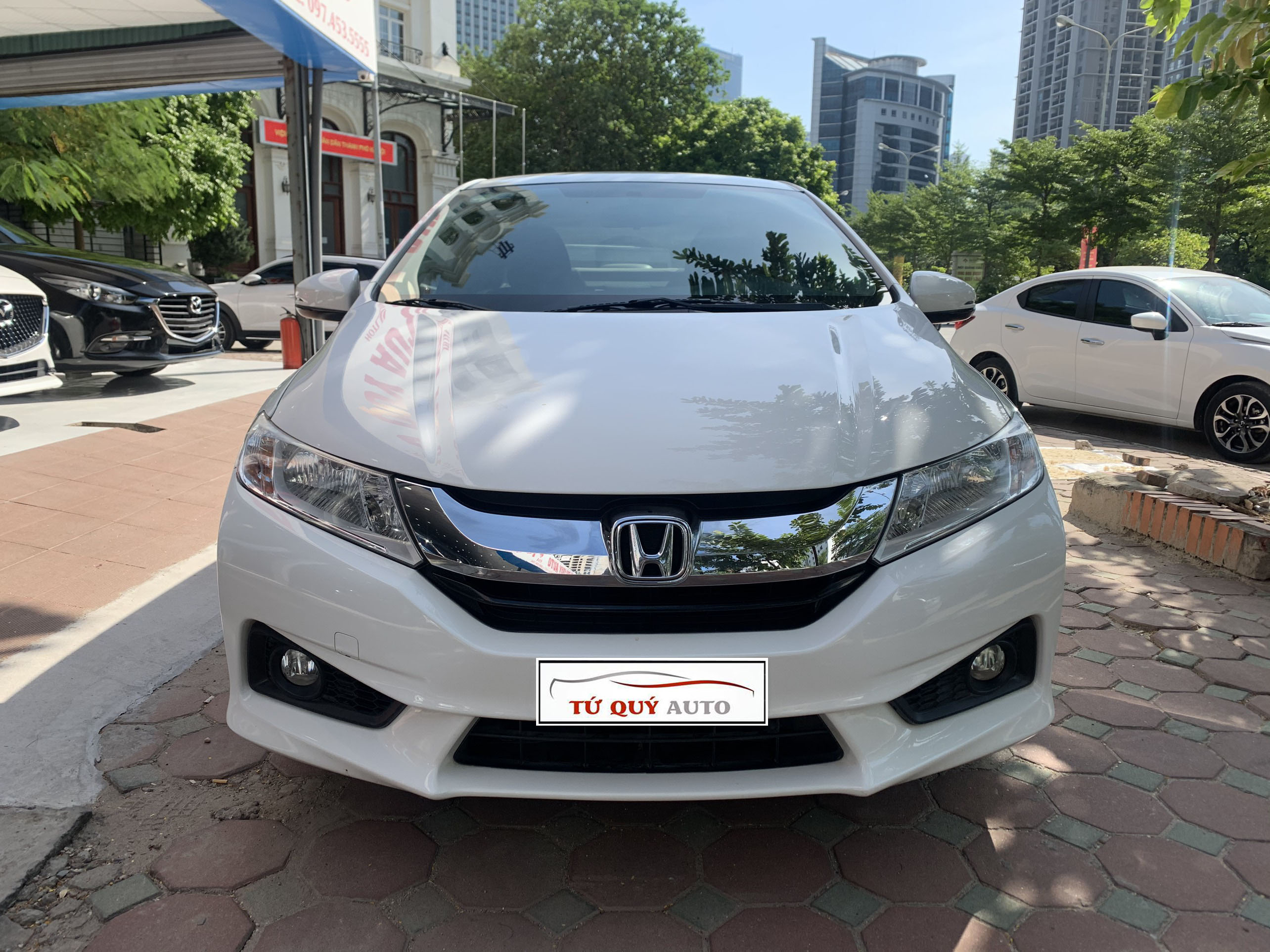 Xe Honda City 1.5CVT 2016 - Trắng