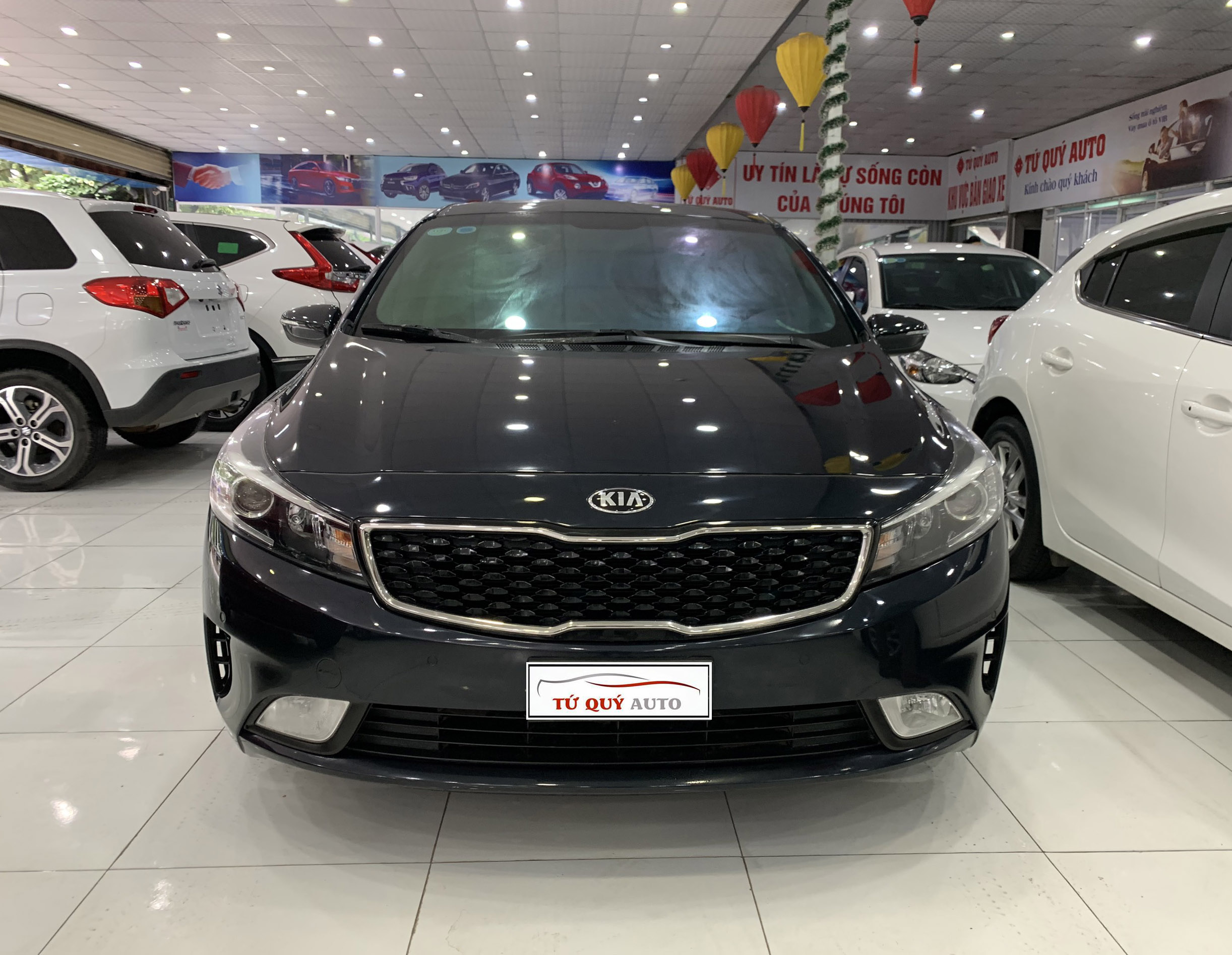 Xe Kia Cerato 1.6AT 2017 ĐK 2018 - Xanh Đen