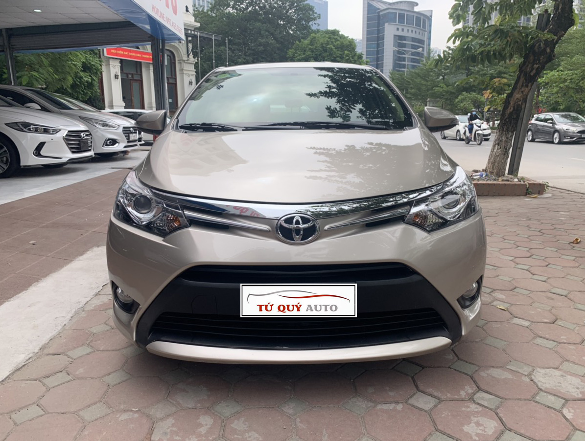 Xe Toyota Vios 1.5G 2016 - Vàng Cát