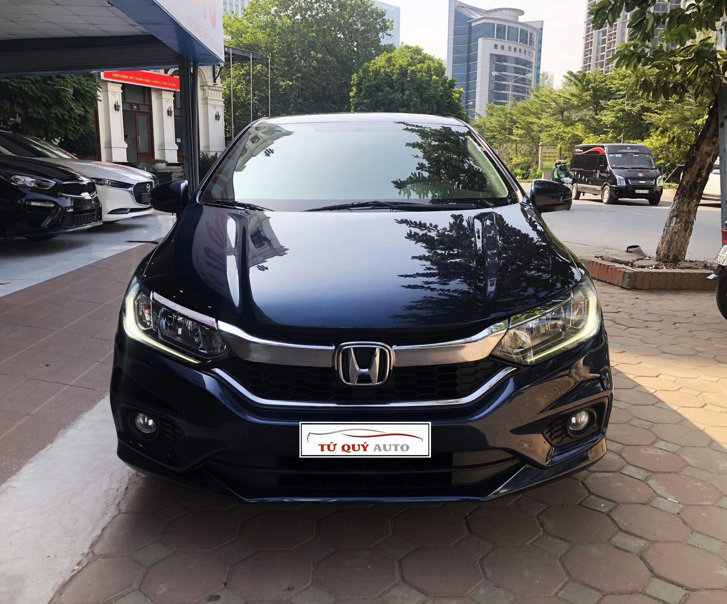 Xe Honda City 1.5CVT 2017 - Xanh Đen