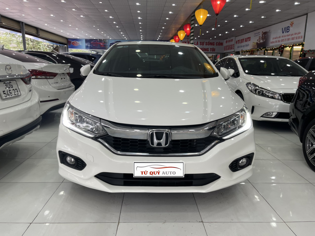 Xe Honda City 1.5CVT 2018 - Trắng