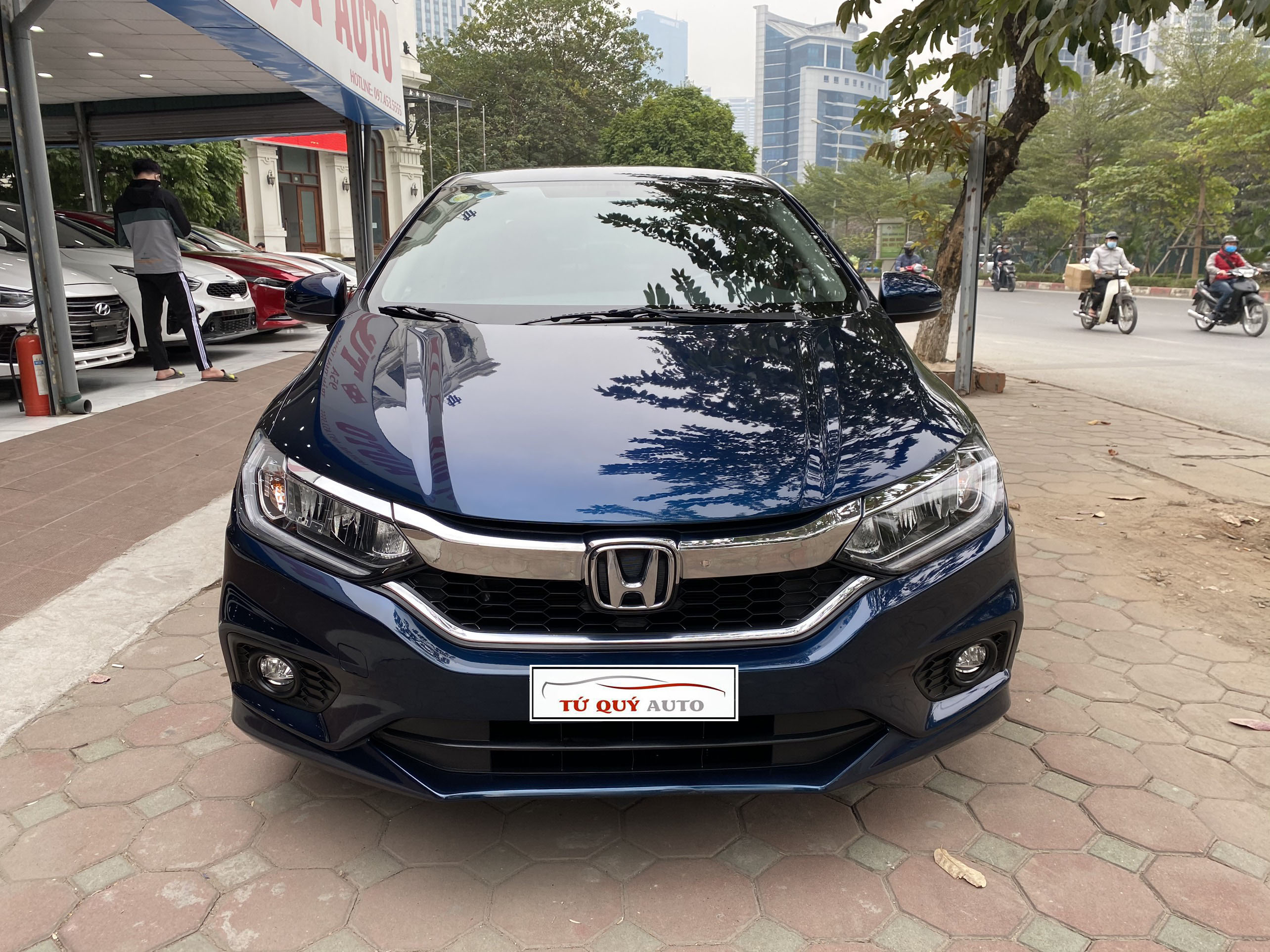 Xe Honda City 1.5TOP 2018 - Xanh Đen