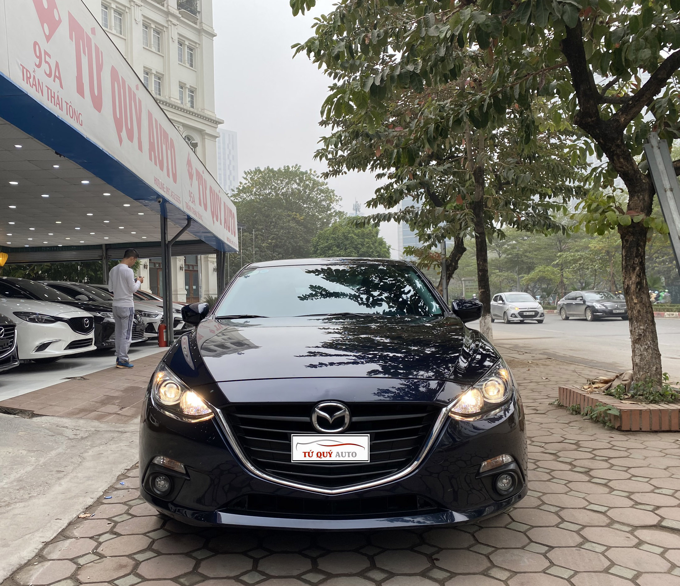 Xe Mazda 3 Sedan 1.5AT 2016 - Xanh Đen