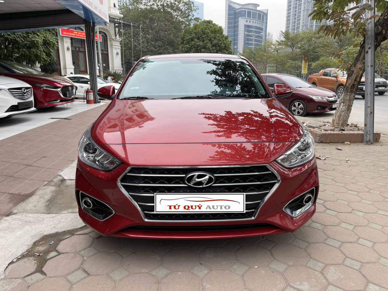 Xe Hyundai Accent 1.4AT 2019 - Đỏ