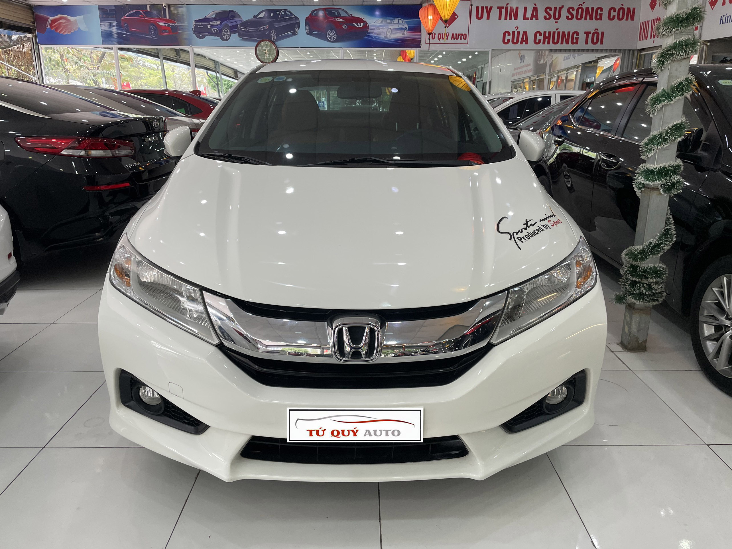 Xe Honda City 1.5CVT 2015 - Trắng