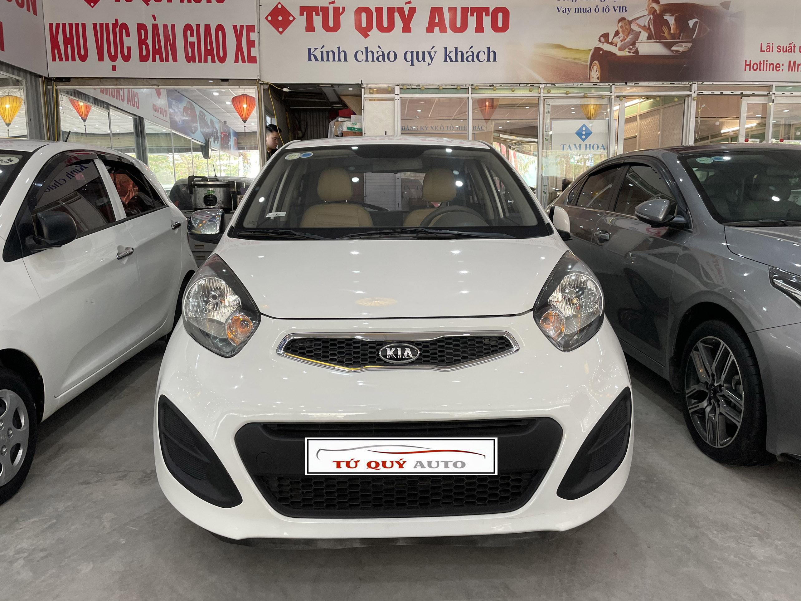 Xe Kia Morning Van 1.0AT 2014 - Trắng