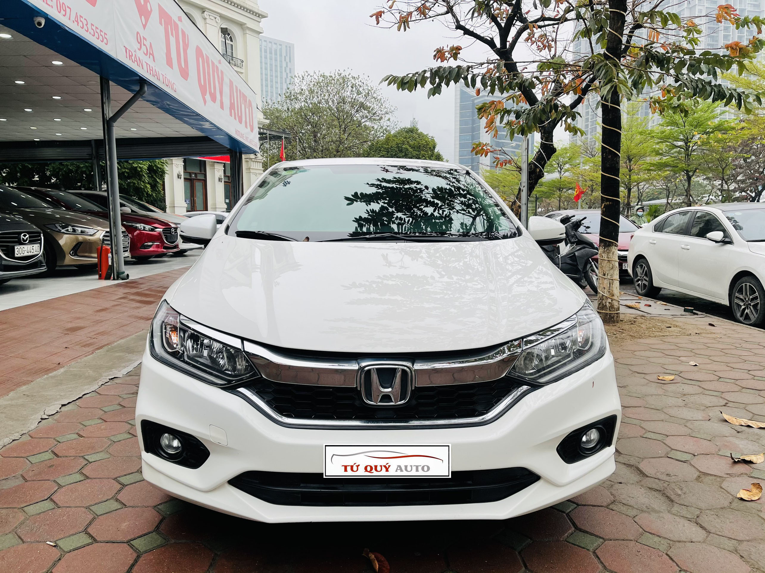 Xe Honda City 1.5CVT 2019 - Trắng