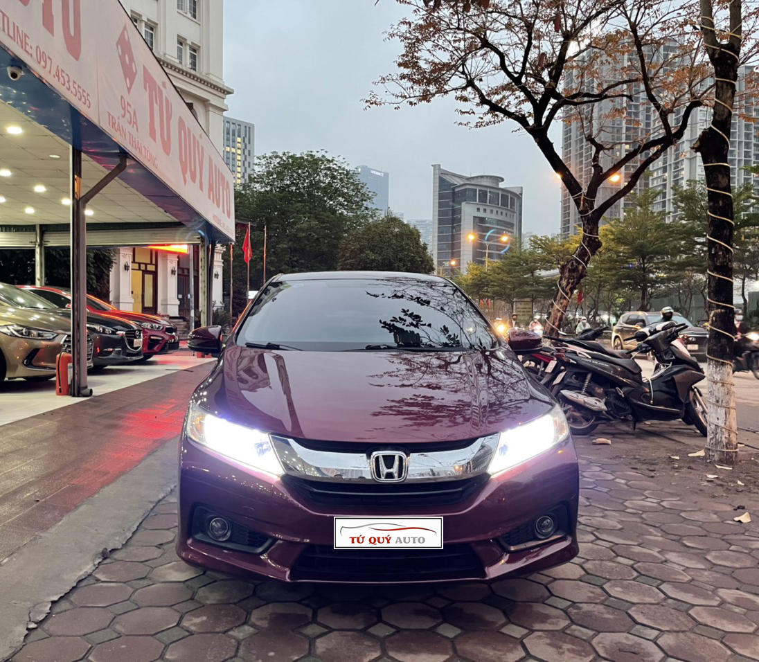 Xe Honda City 1.5AT 2016 - Đỏ Mận