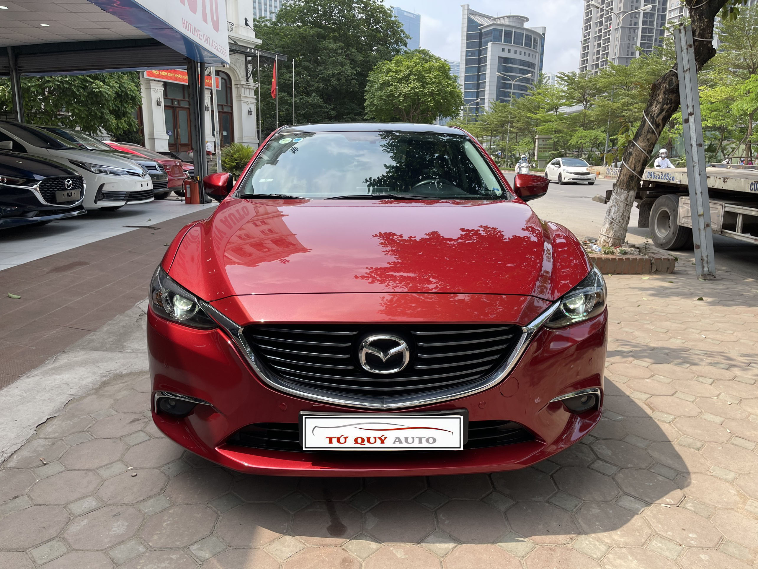 Xe Mazda 6 2.0AT Facelift 2017 - Đỏ