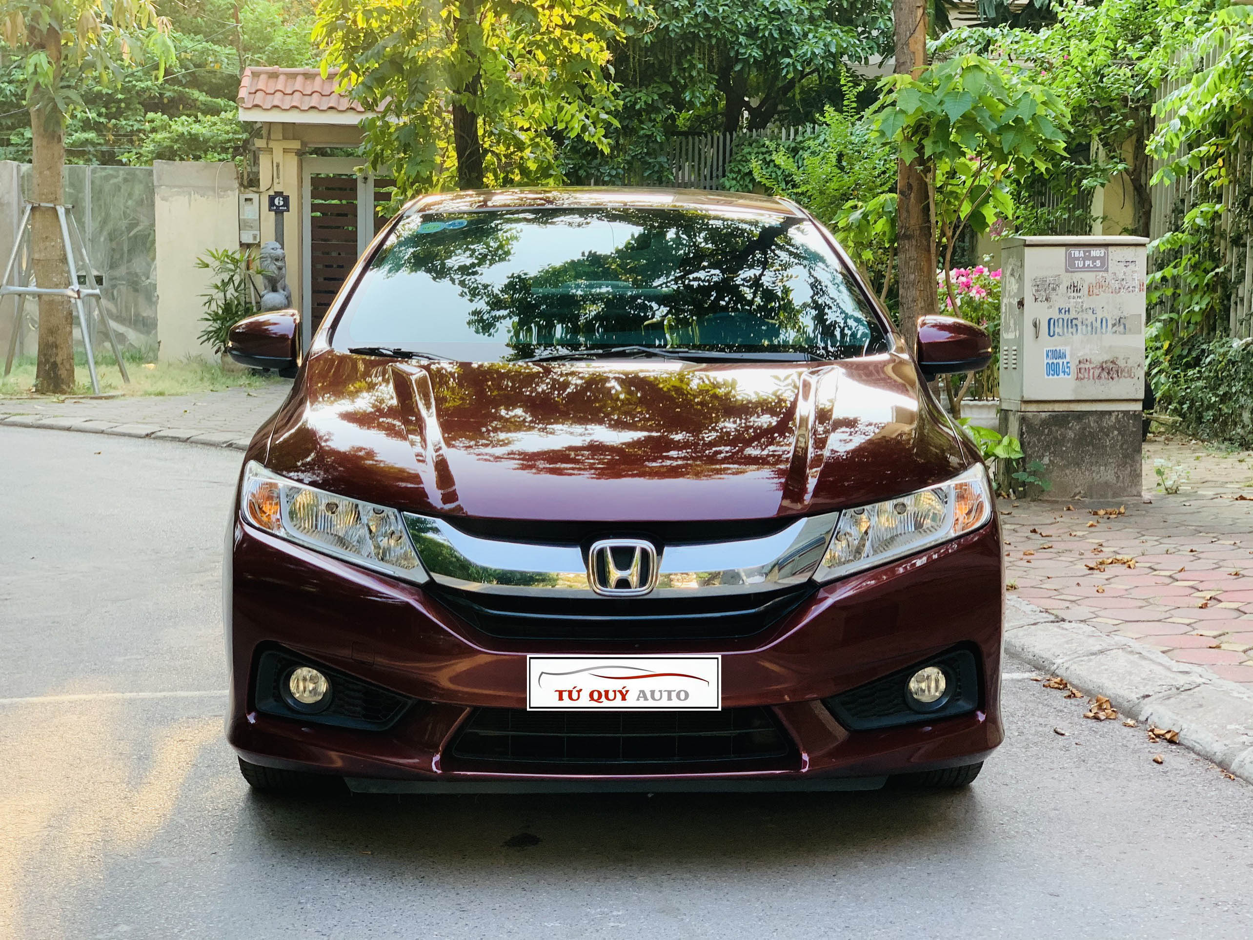 Xe Honda City 1.5AT 2016 - Đỏ