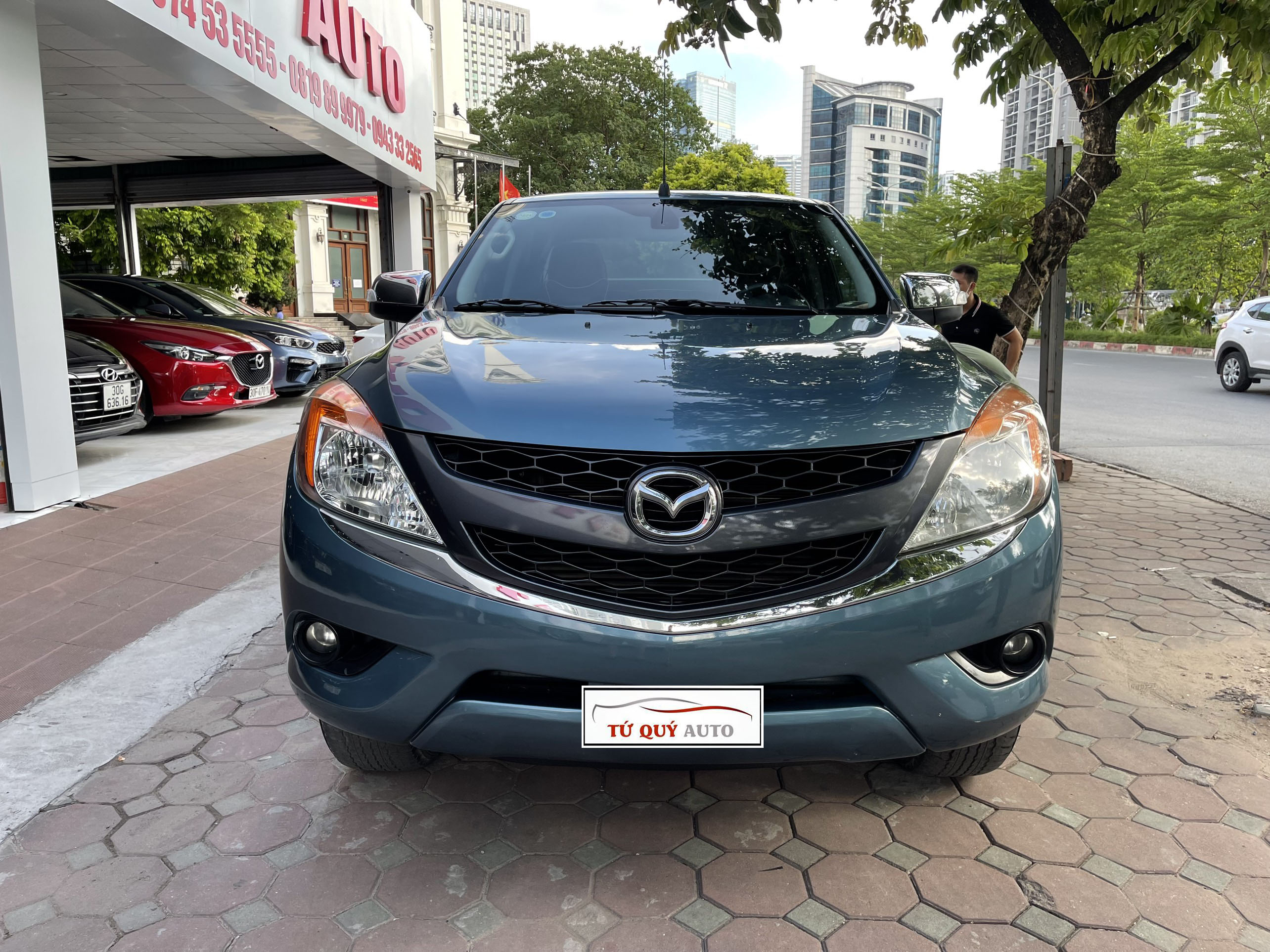 Xe Mazda BT50 3.2AT 4WD 2015 - Xanh