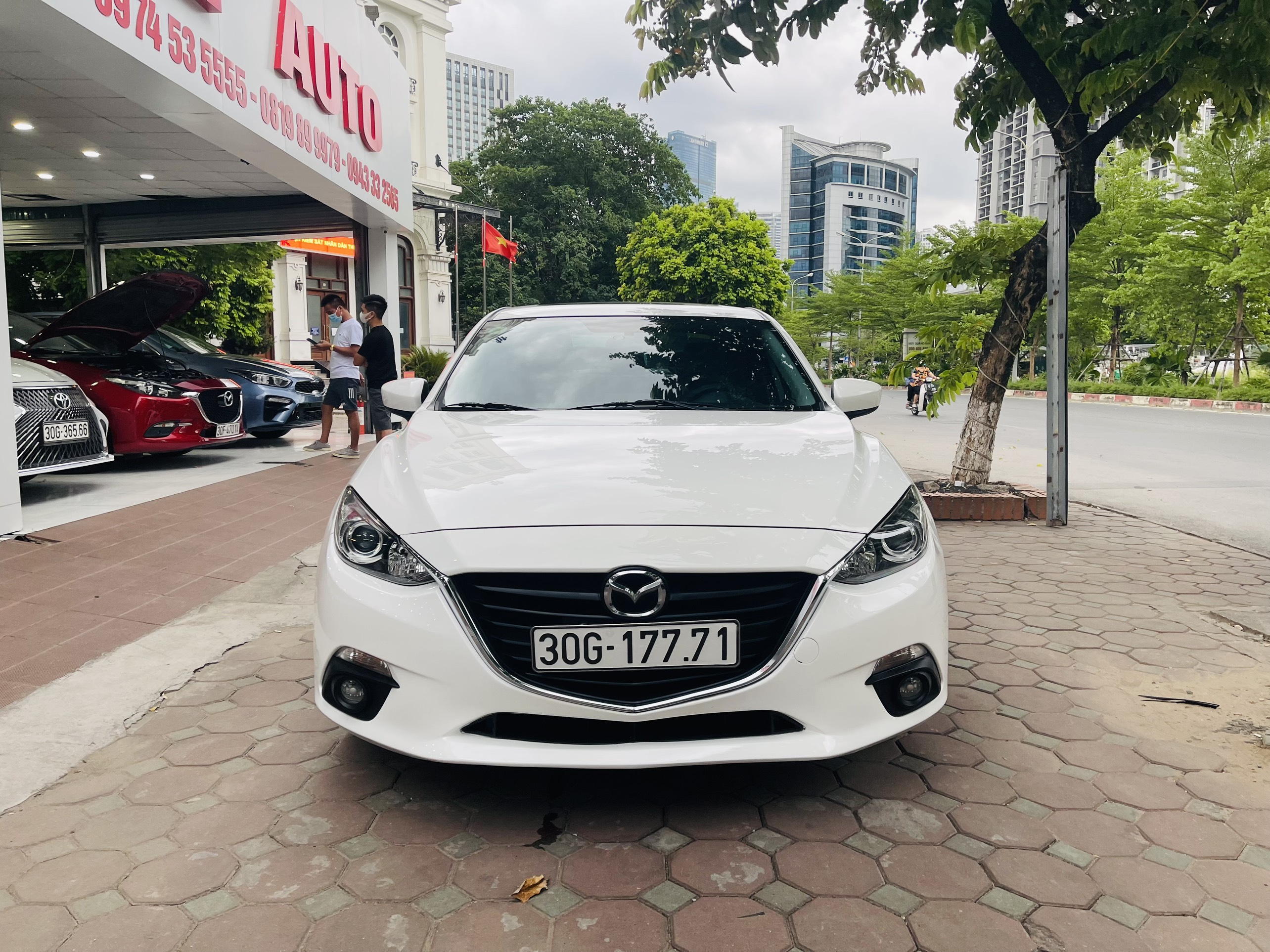 Xe Mazda 3 Sedan 1.5AT 2015 - Trắng