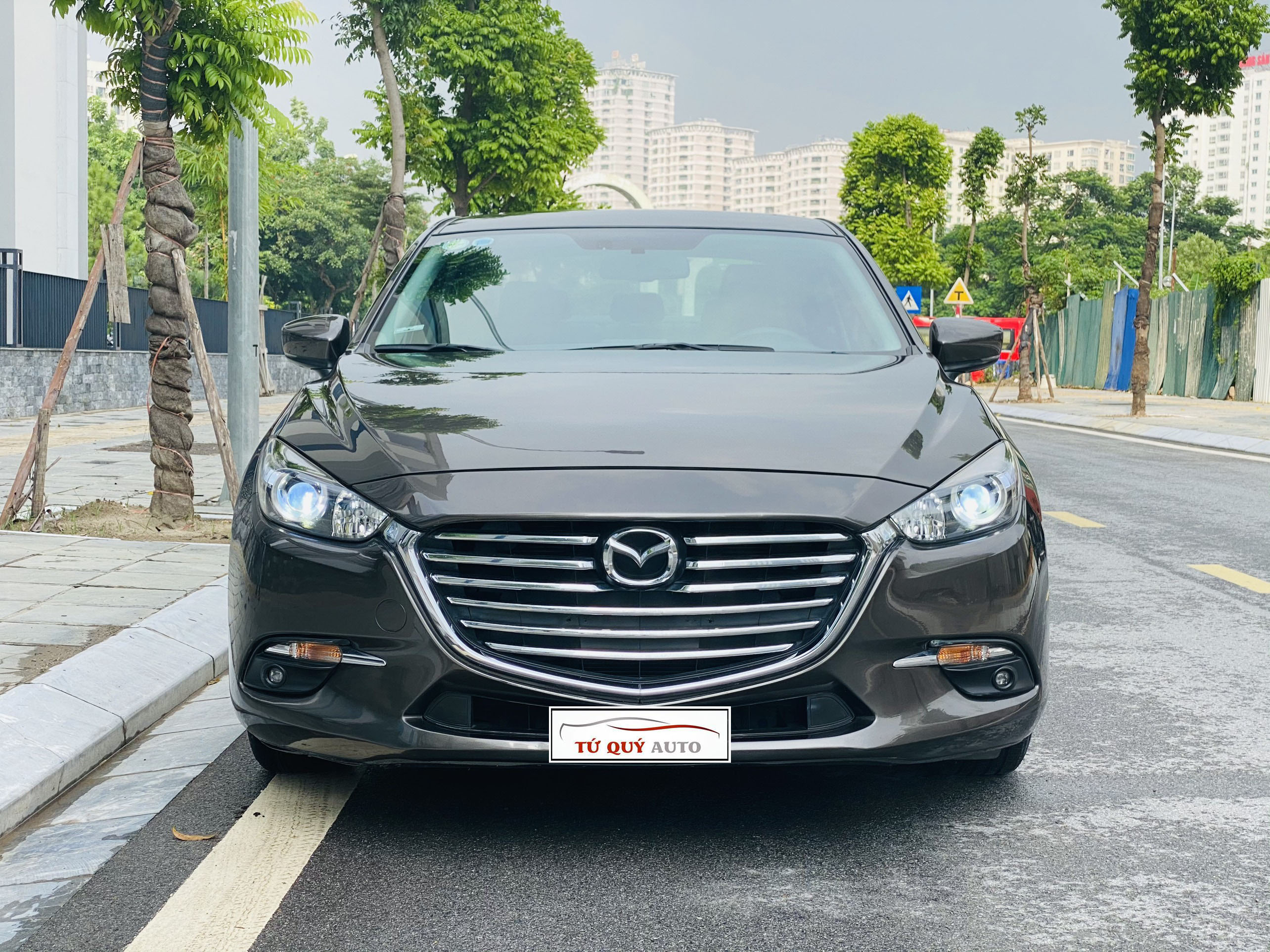 Xe Mazda 3 1.5AT Facelift 2017 - Nâu