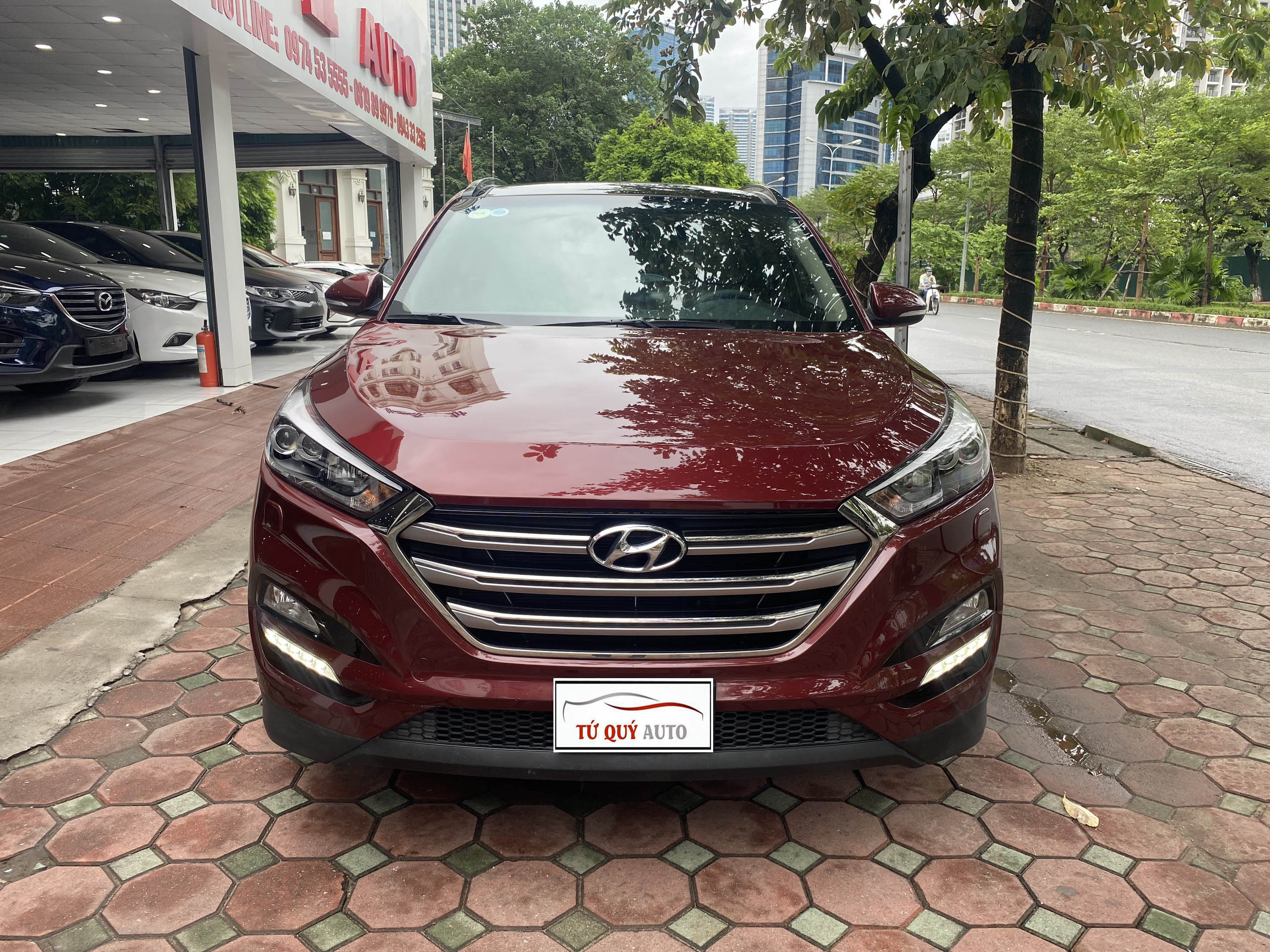 Xe Hyundai Tucson 2.0ATH 2016 - Đỏ Mận