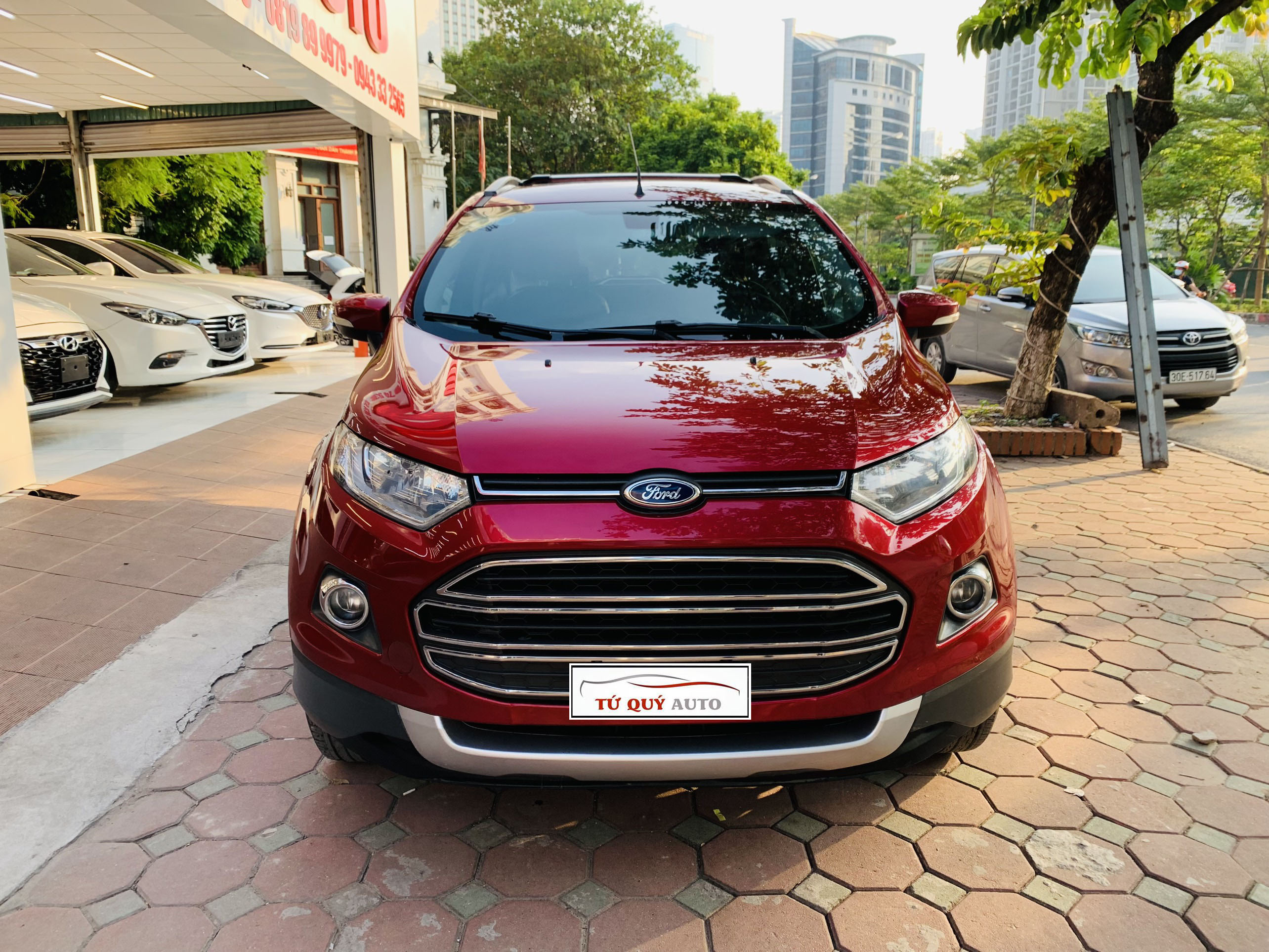 Xe Ford EcoSport Titanium 1.5AT 2014 - Đỏ