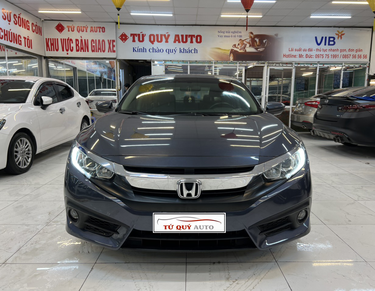 Xe Honda Civic 1.8E 2018 - Xanh Đen