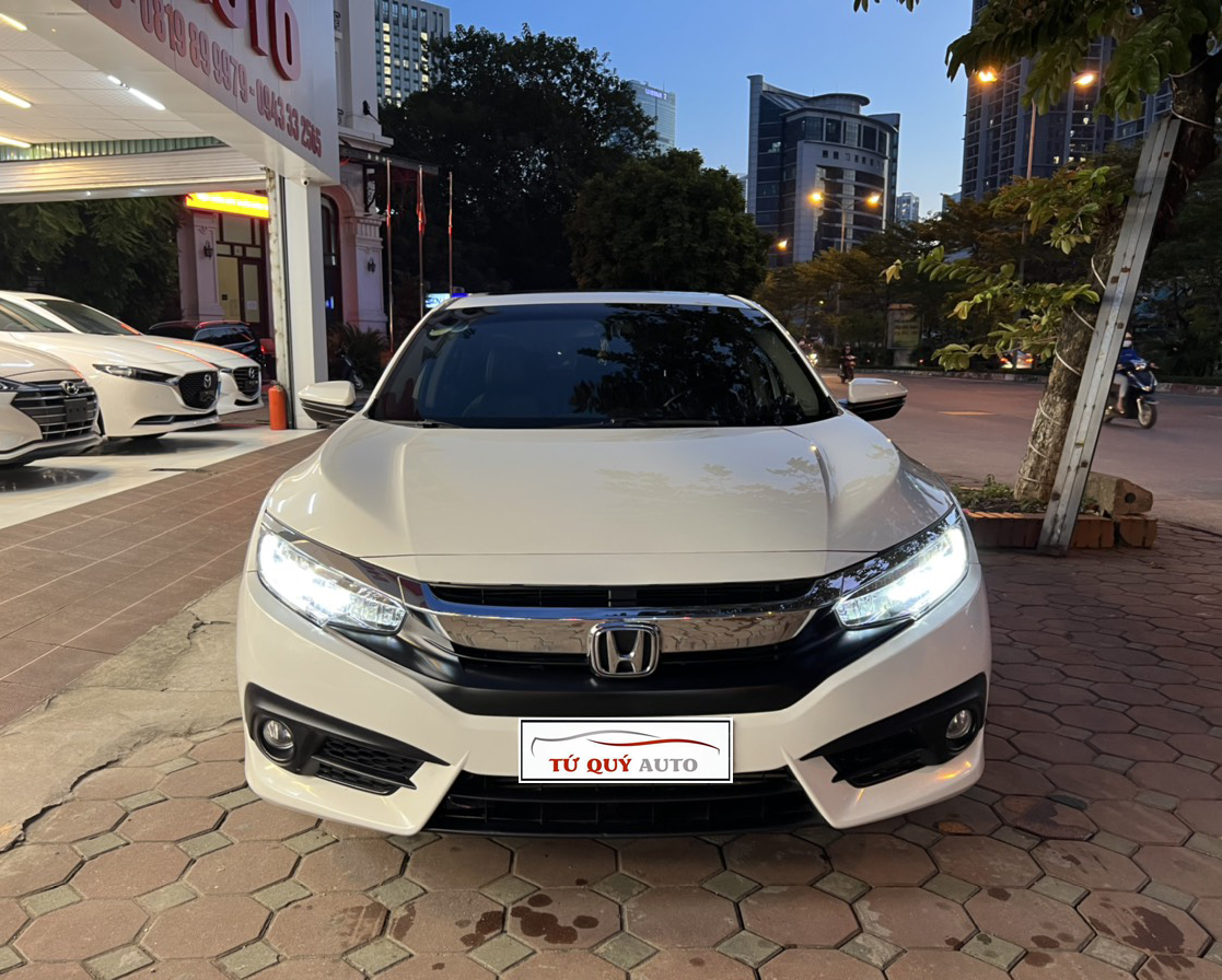 Xe Honda Civic Turbo 1.5L 2016 - Trắng