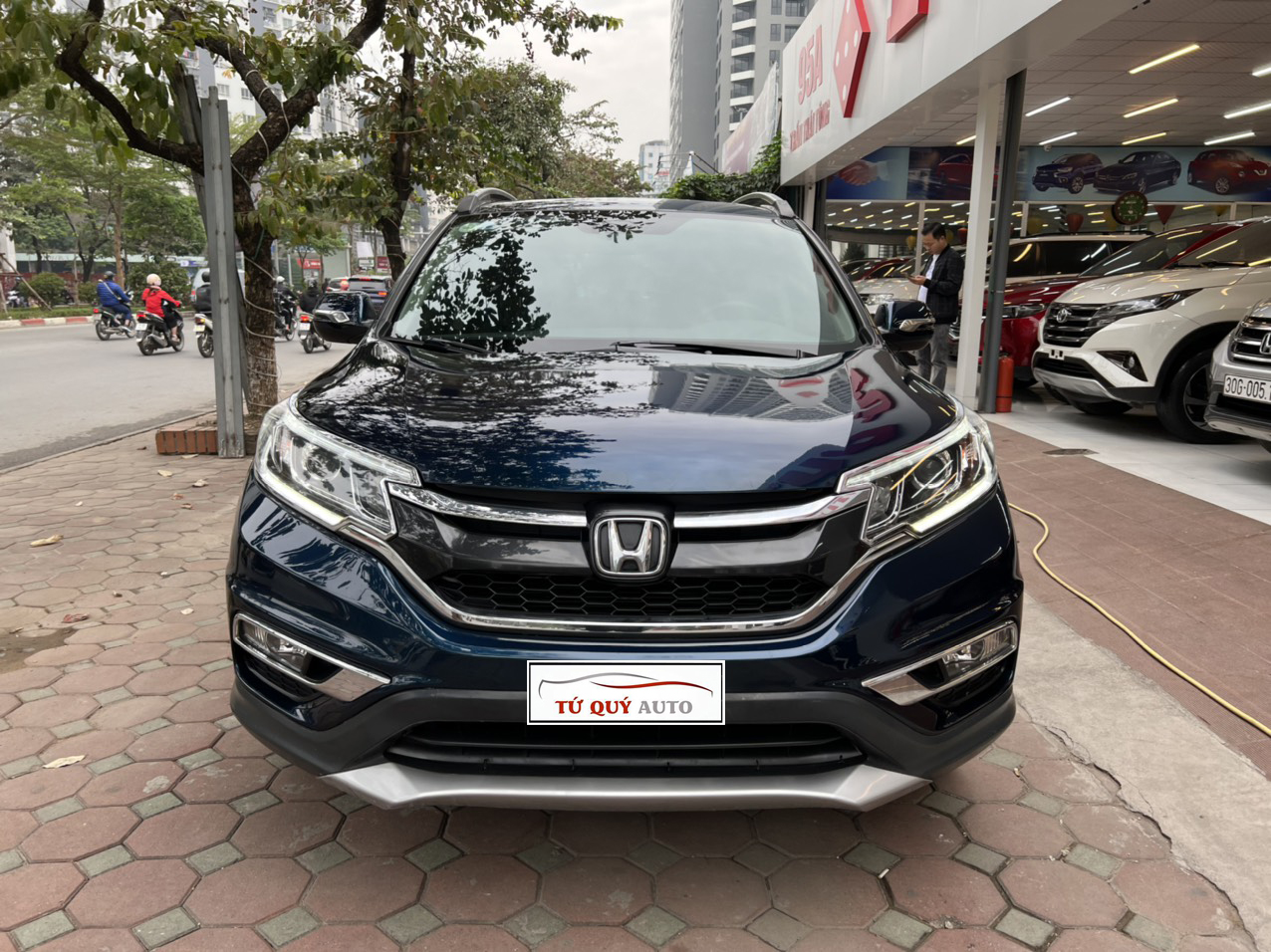 Xe Honda CRV 2.4TG 2017 - Xanh Đen