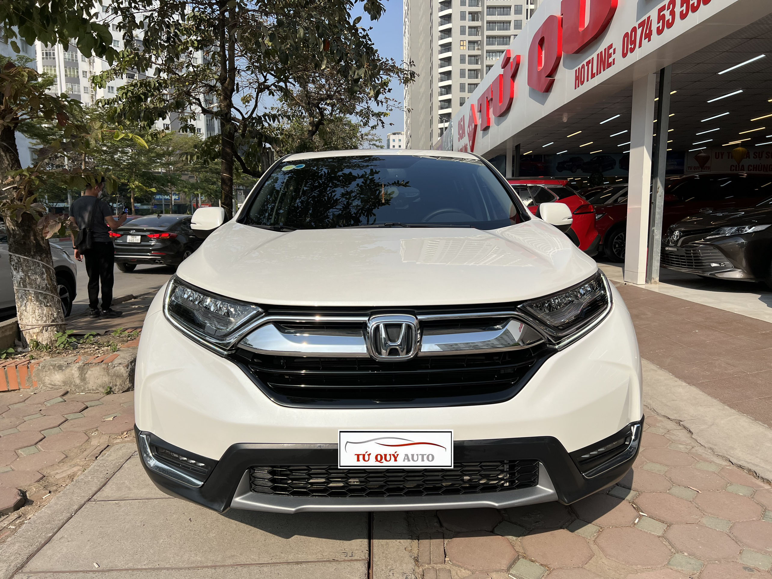 Xe Honda CRV 1.5 Turbo 2019 - Trắng