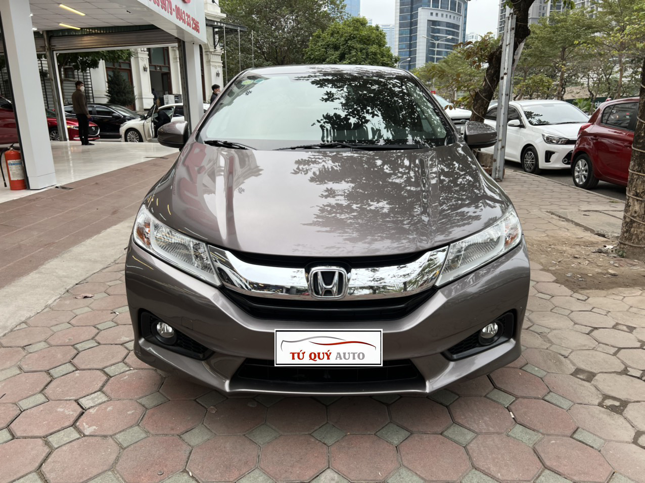 Xe Honda City 1.5CVT 2017 - Nâu Titan