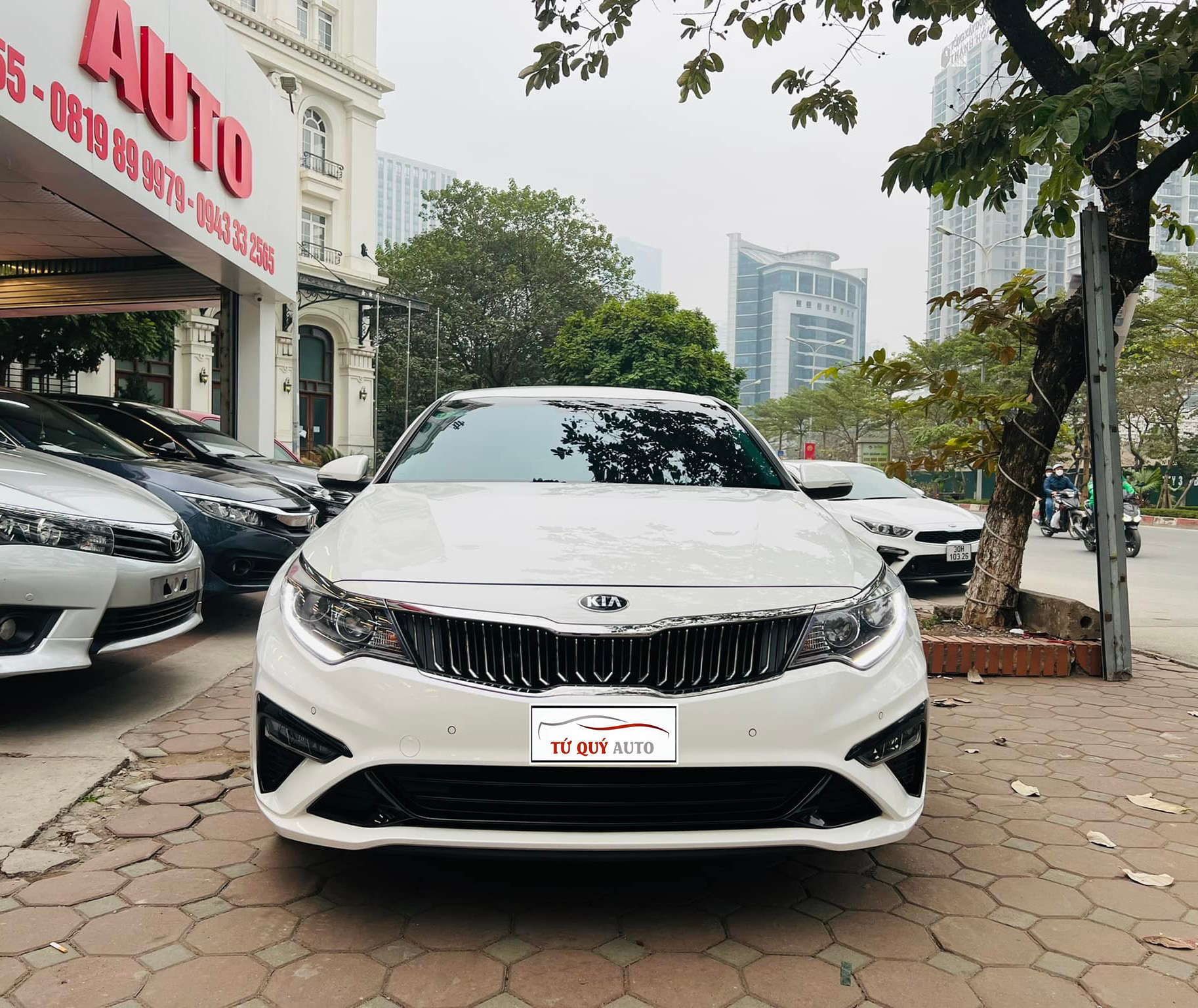 Xe Kia Optima Luxury 2.0AT 2020 - Trắng