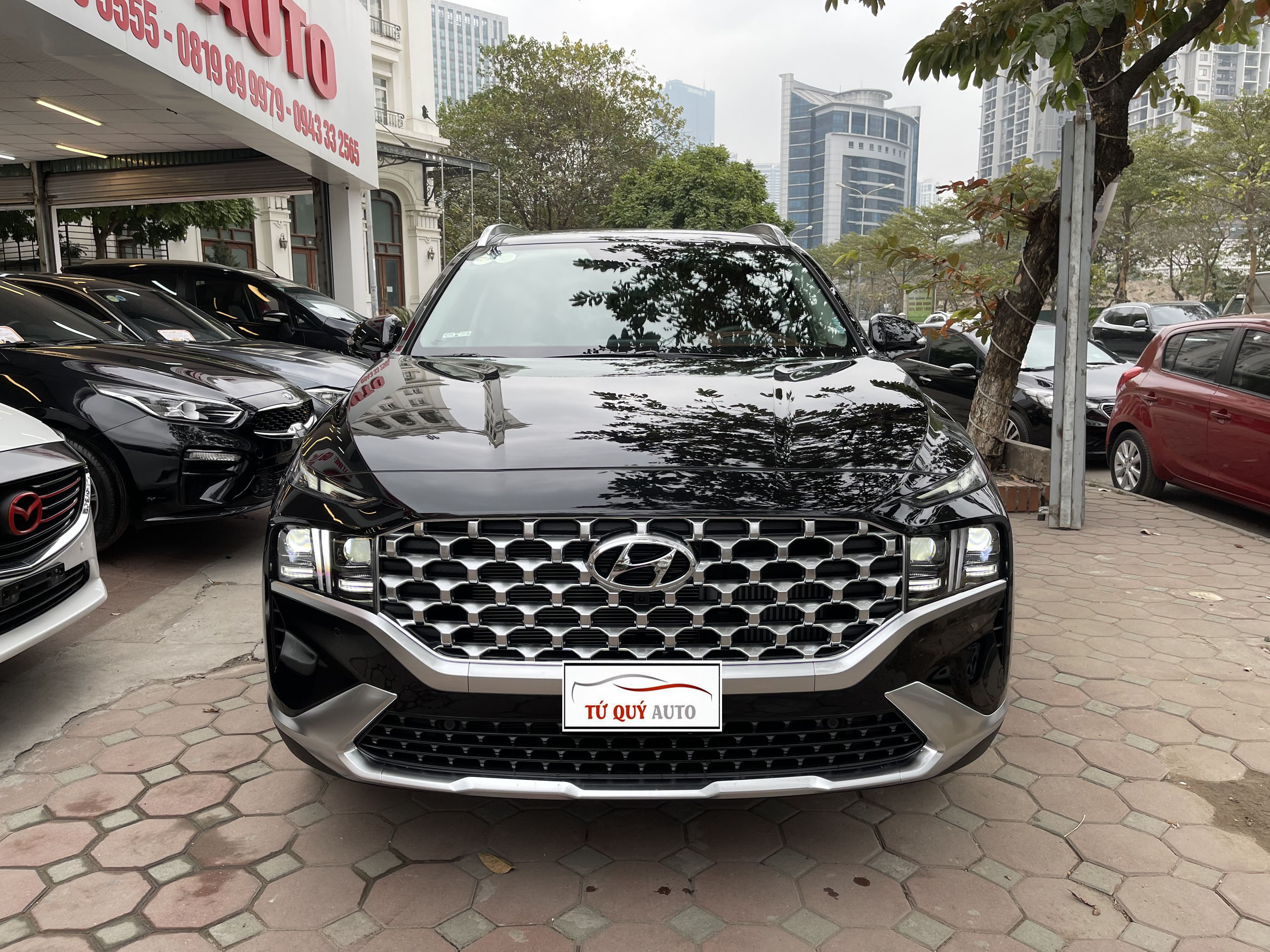 Xe Hyundai SantaFe Premium 2.2CRDi 2021 - Đen