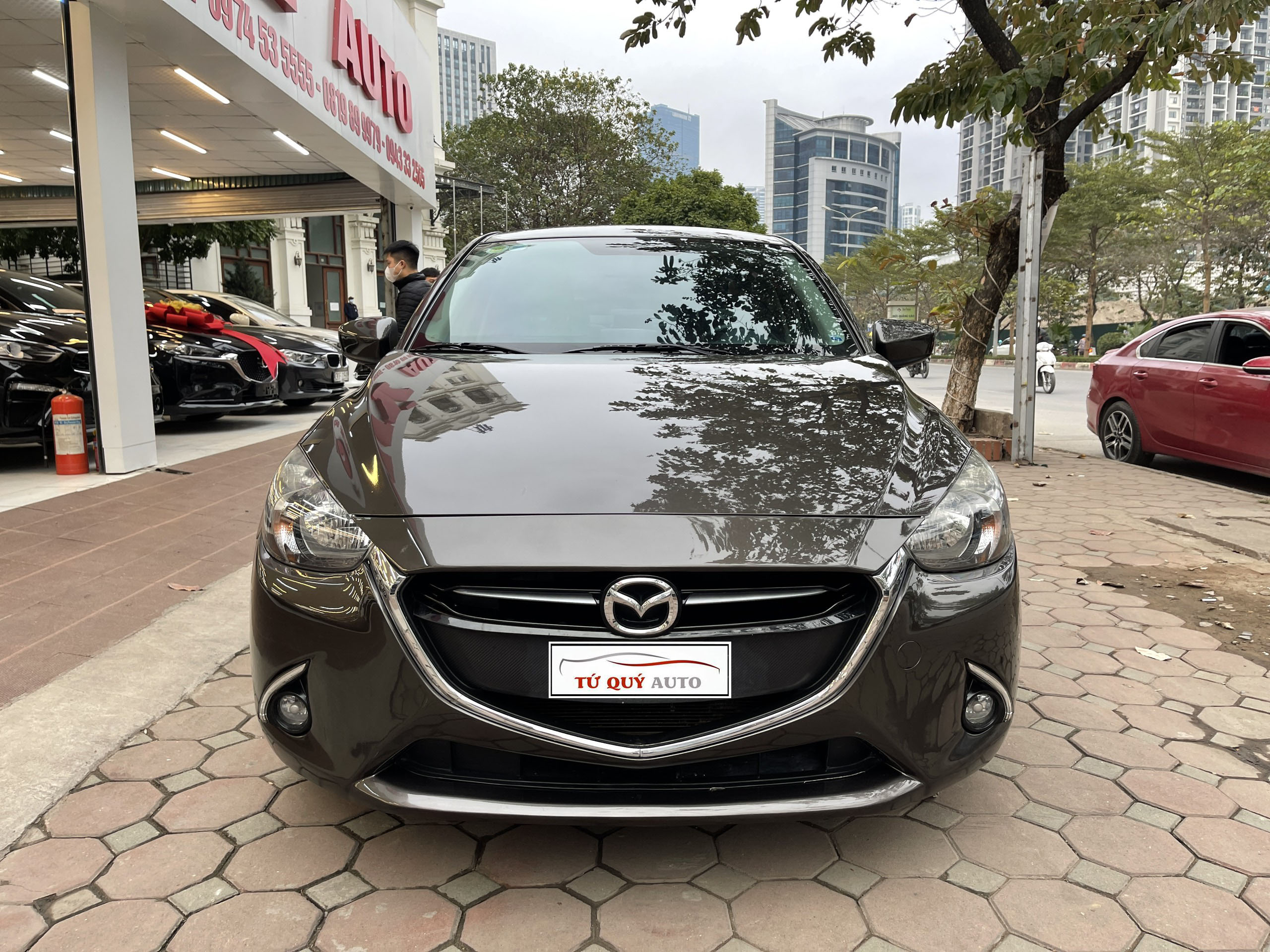 Xe Mazda 2 Sedan 1.5AT 2016 - Nâu