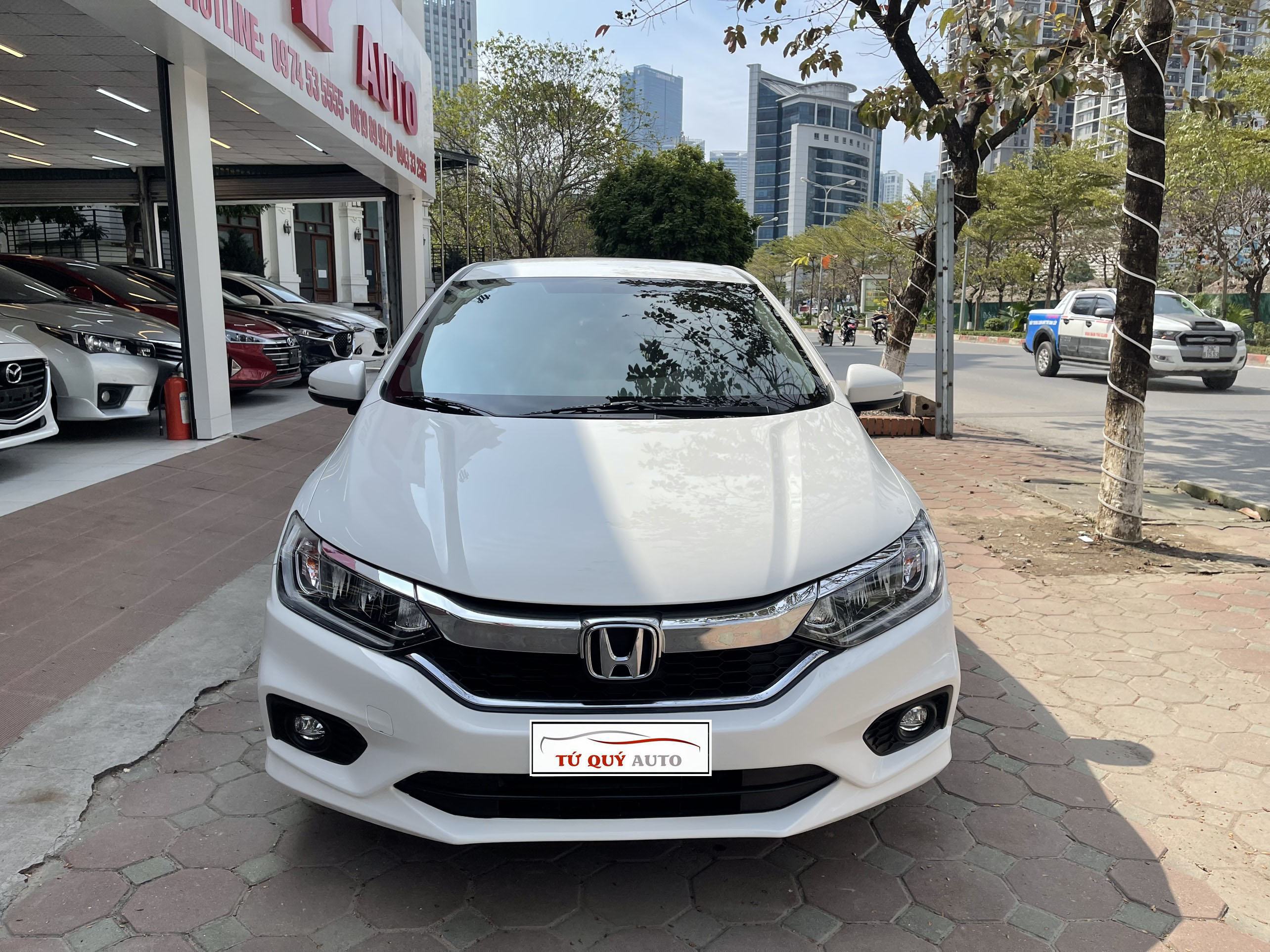 Xe Honda City 1.5 TOP 2019 - Trắng