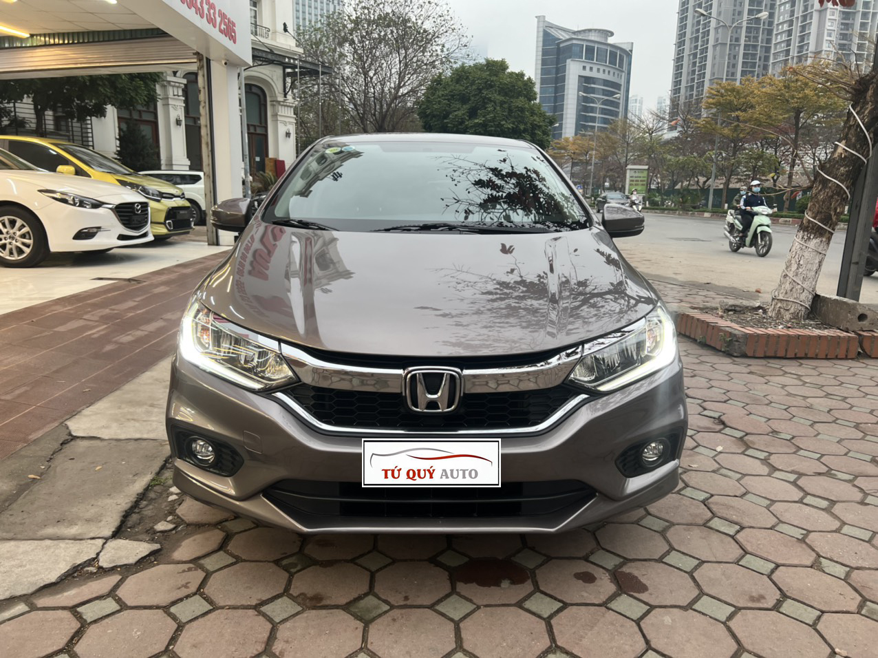 Xe Honda City 1.5 TOP 2019 - Nâu Titan