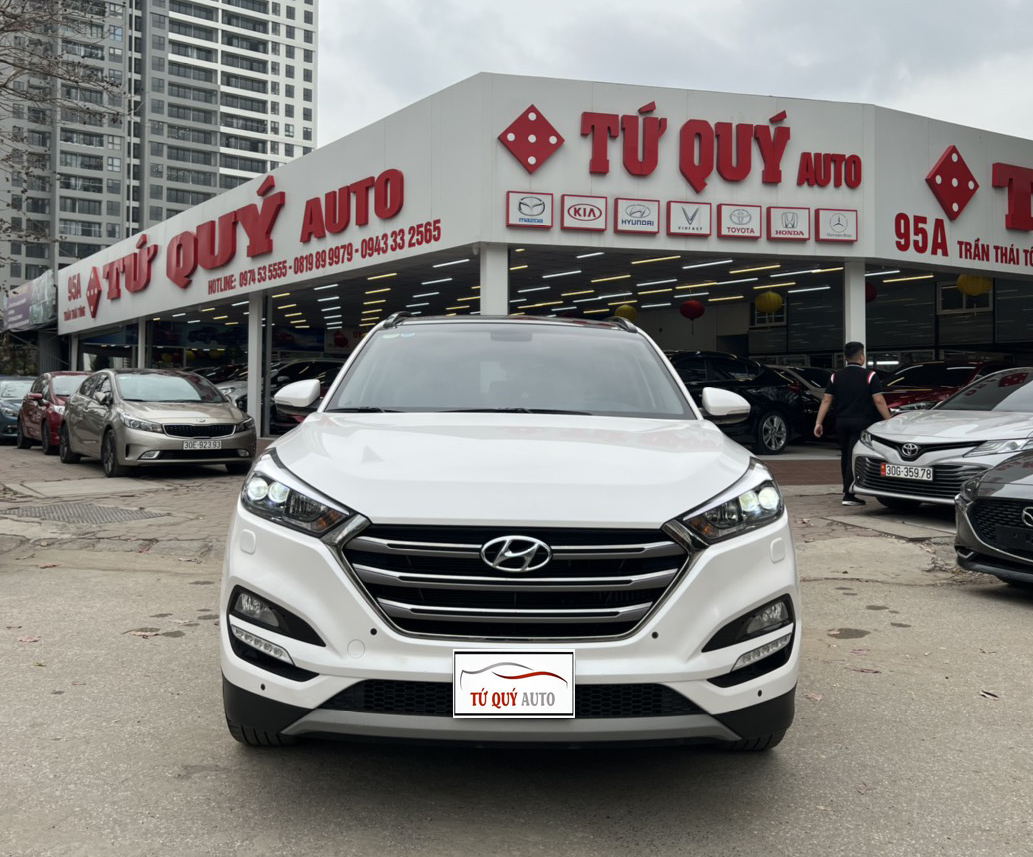 Xe Hyundai Tucson 1.6 Turbo 2018 - Trắng