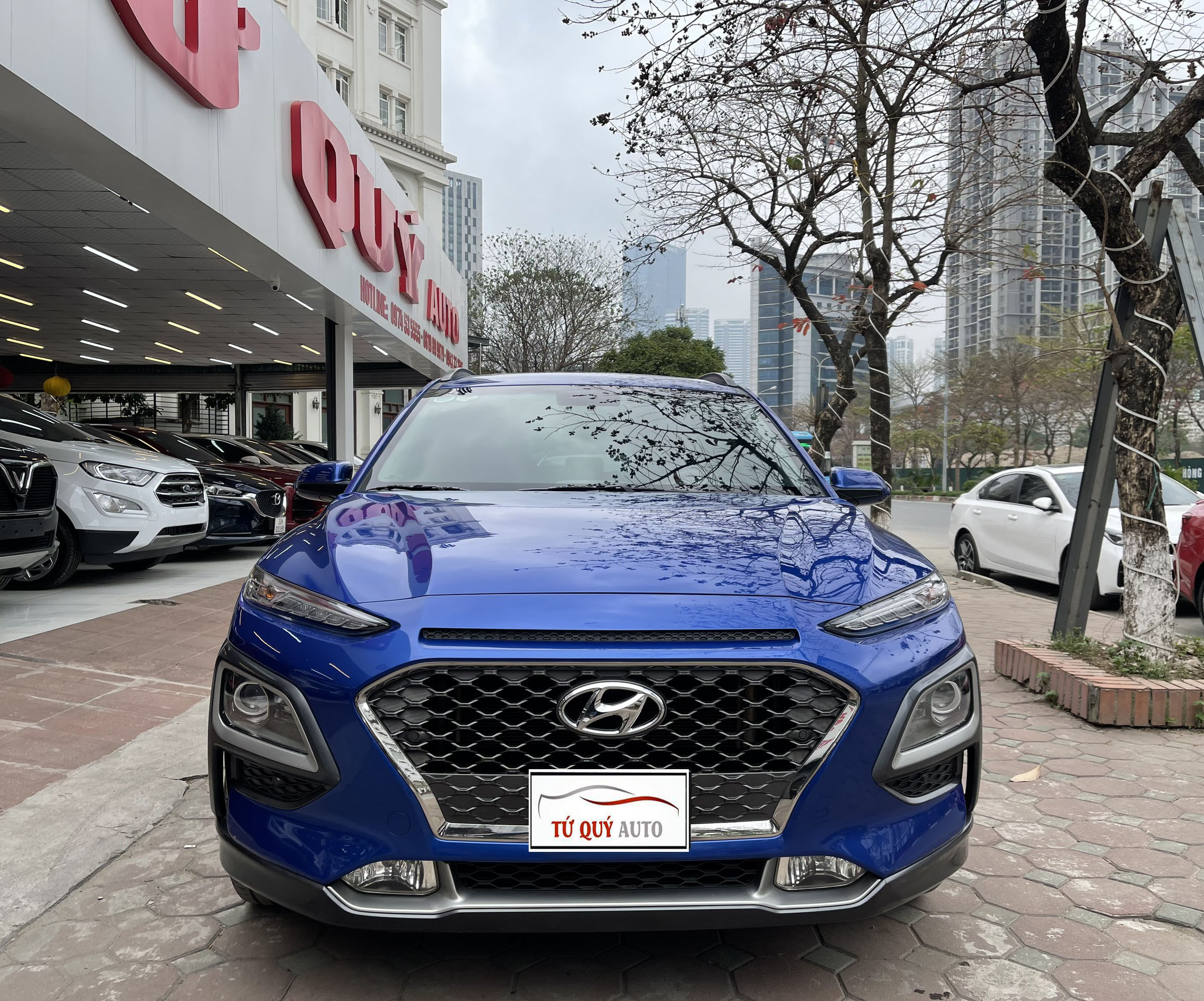 Xe Hyundai Kona 1.6 Turbo 2018 - Xanh