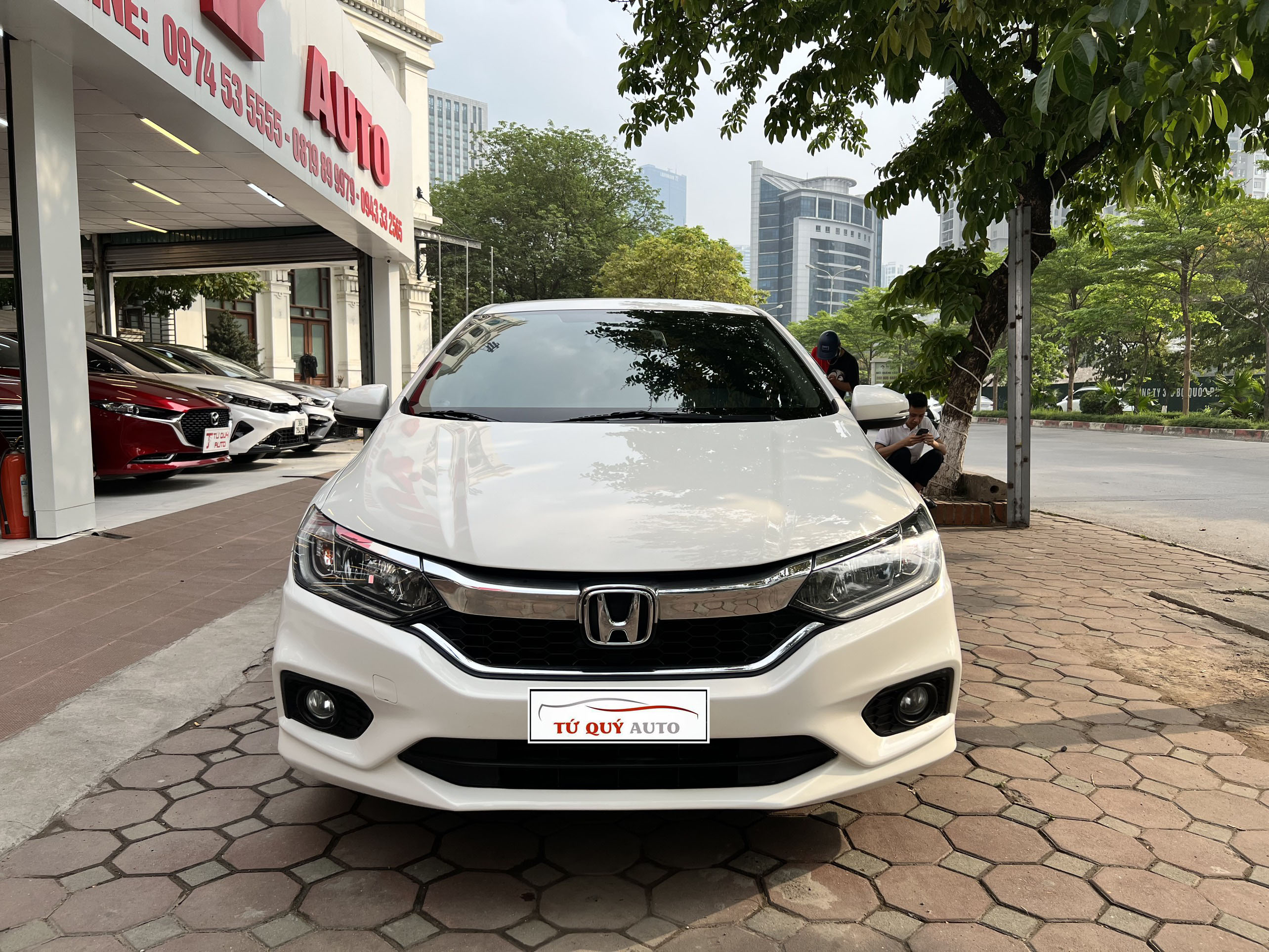 Xe Honda City 1.5CVT 2017 - Trắng