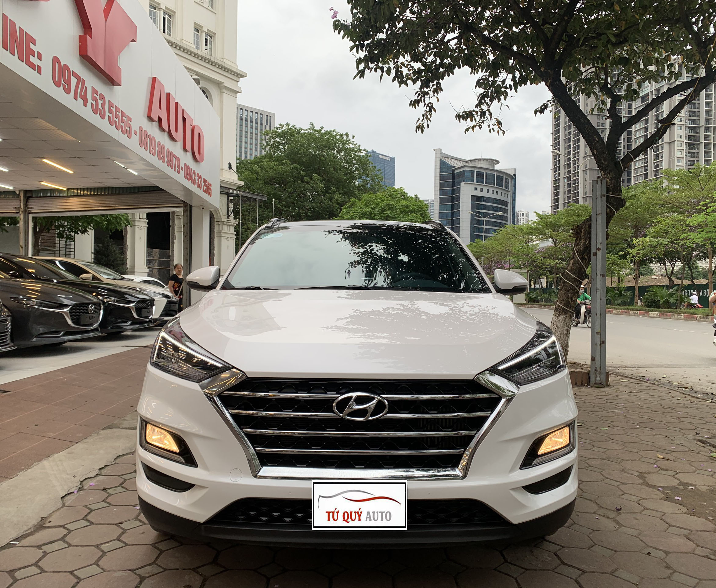 Xe Hyundai Tucson 2.0 CRDi 2020 - Trắng