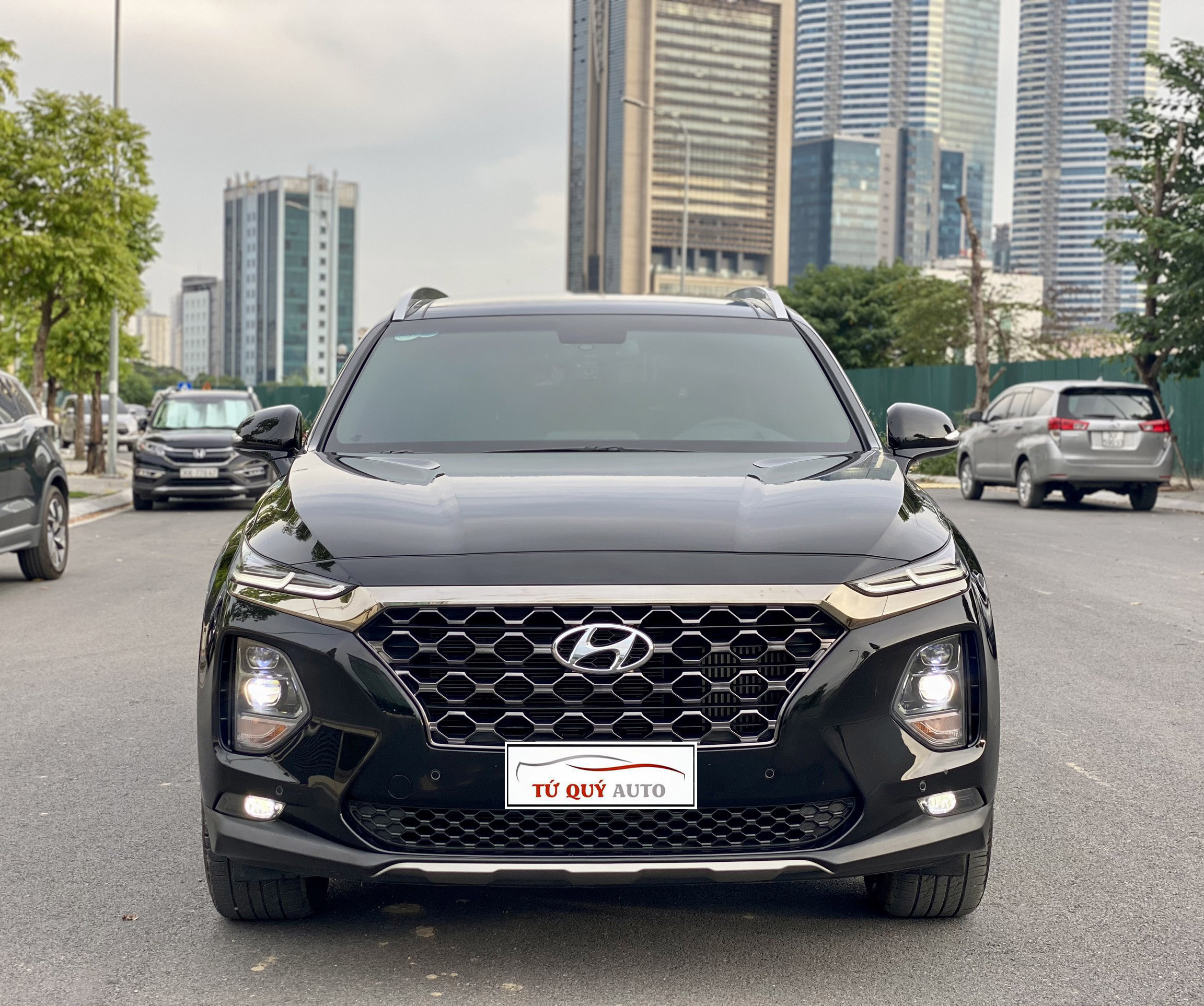 Xe Hyundai SantaFe Premium 2.2 CRDi 2020 - Đen