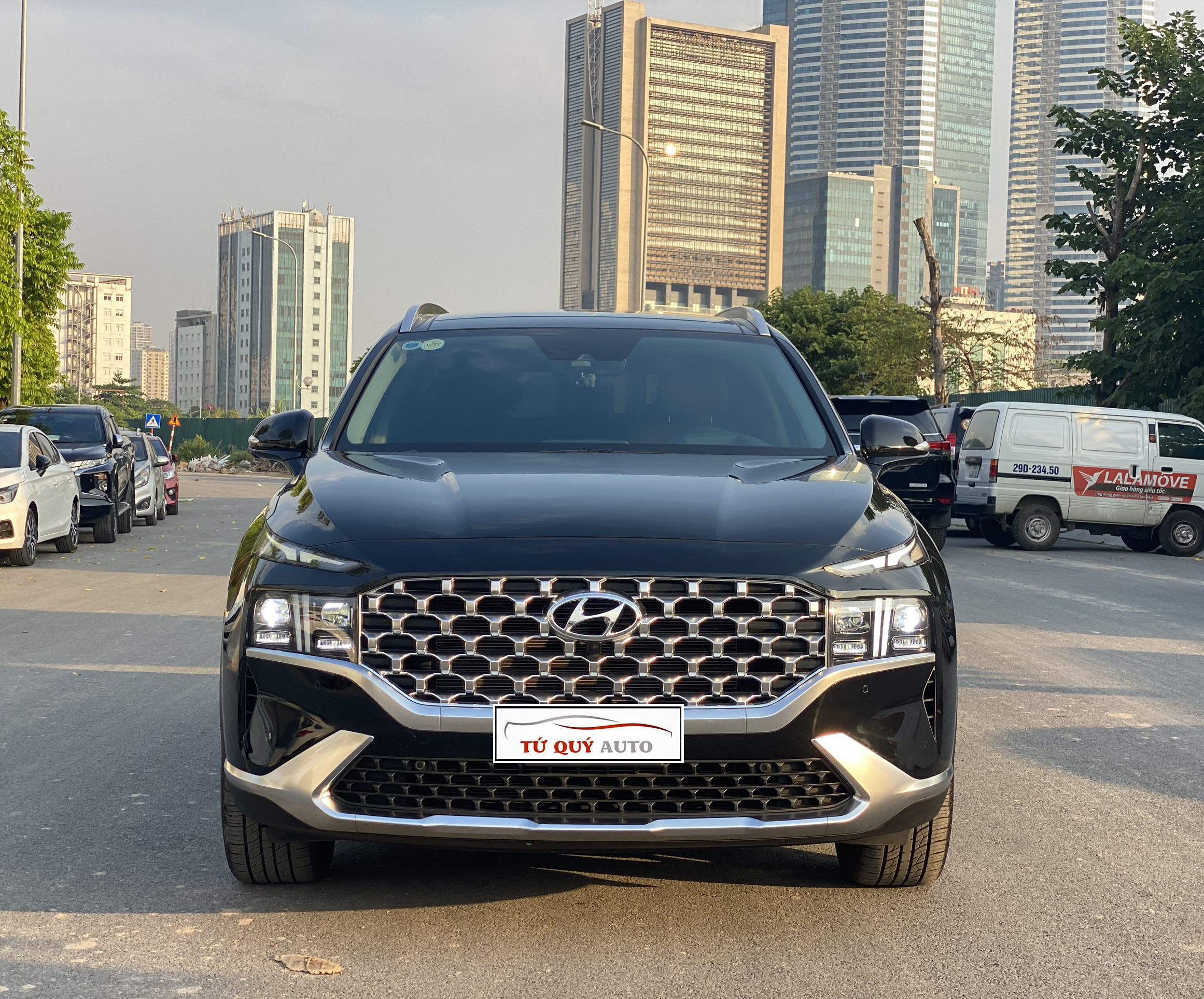 Xe Hyundai SantaFe Premium 2.5AT 2021 - Đen