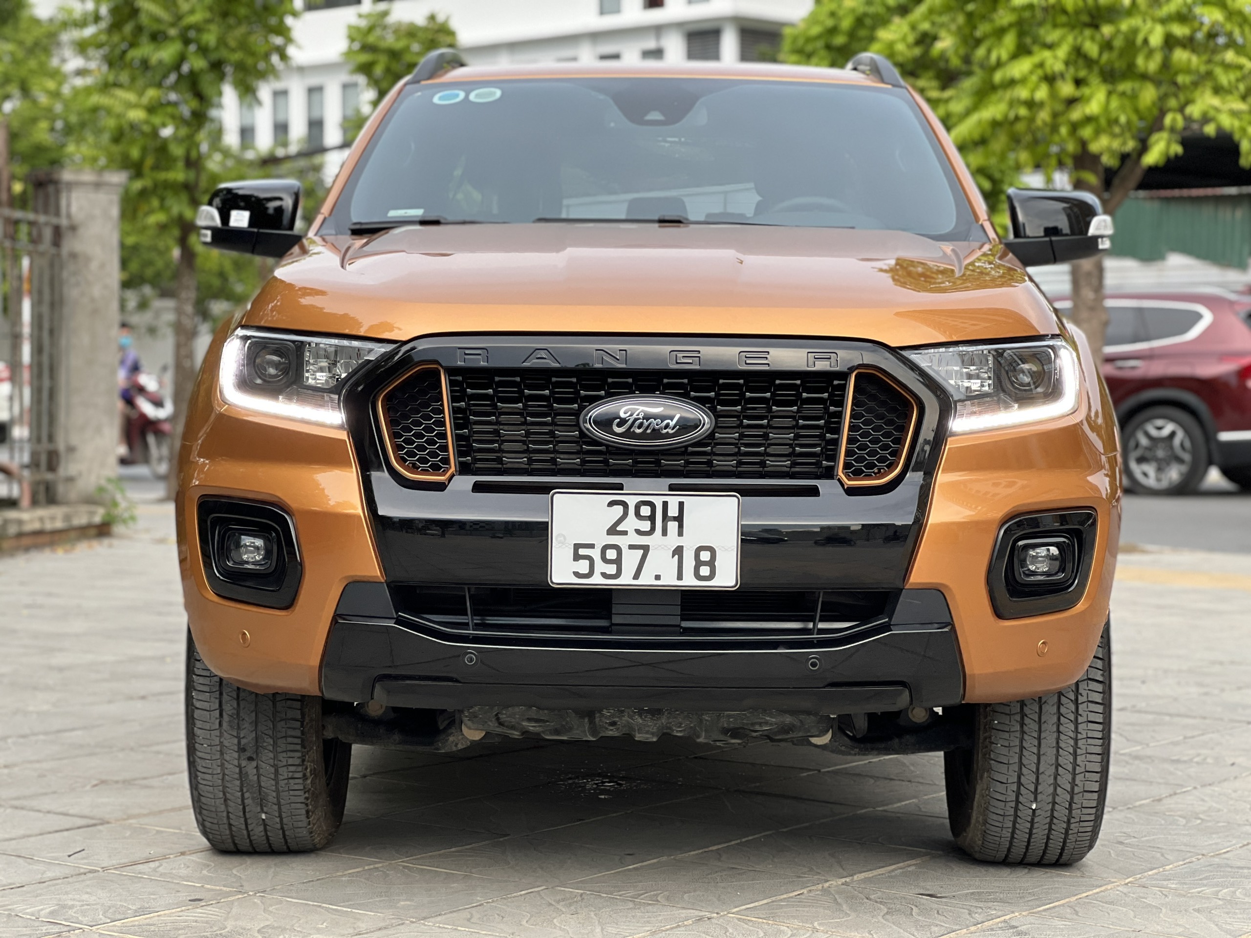 Xe Ford Ranger WildTrak 2.0 Biturbo 2022 - Cam