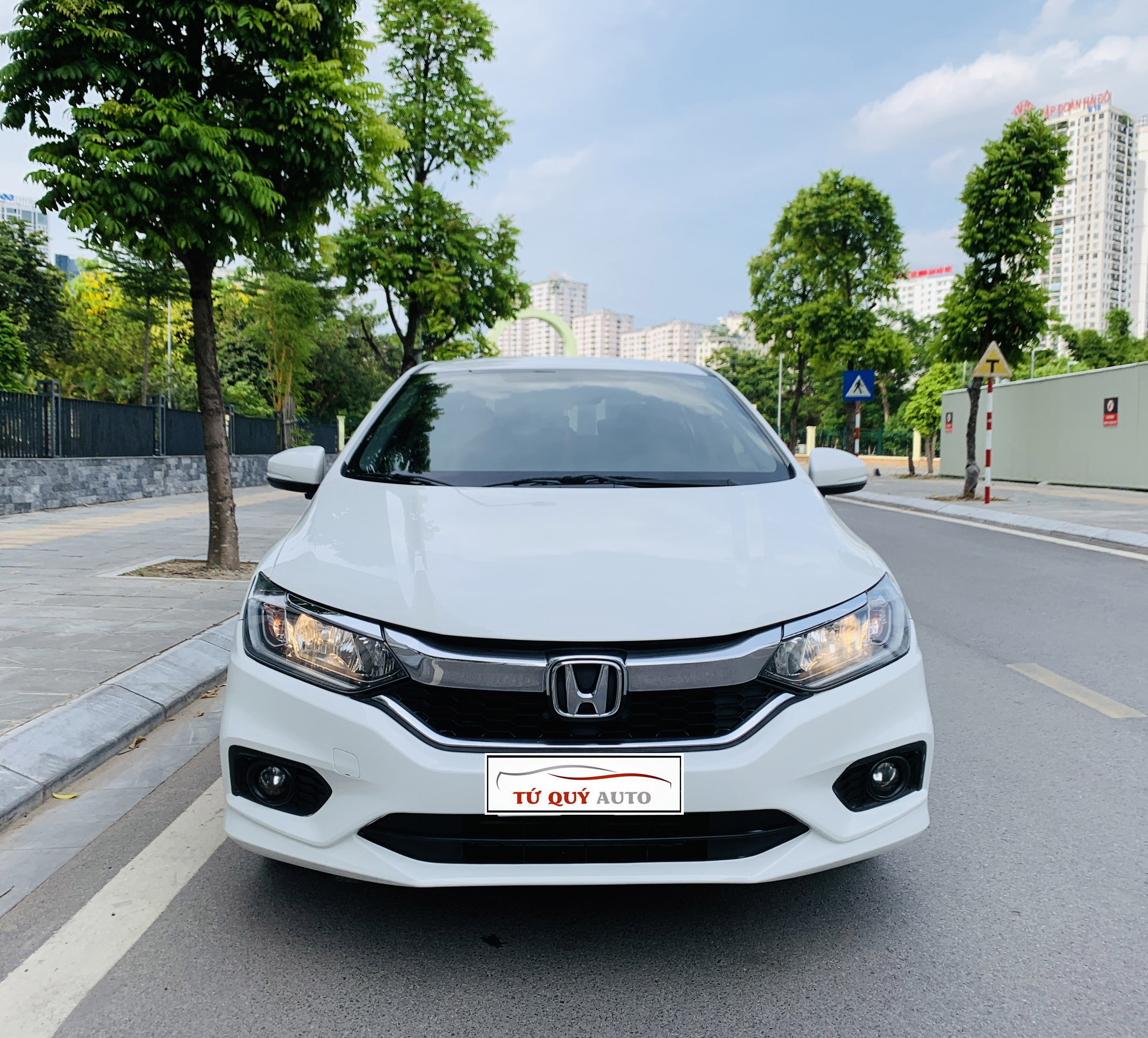 Xe Honda City 1.5 CVT 2019 - Trắng